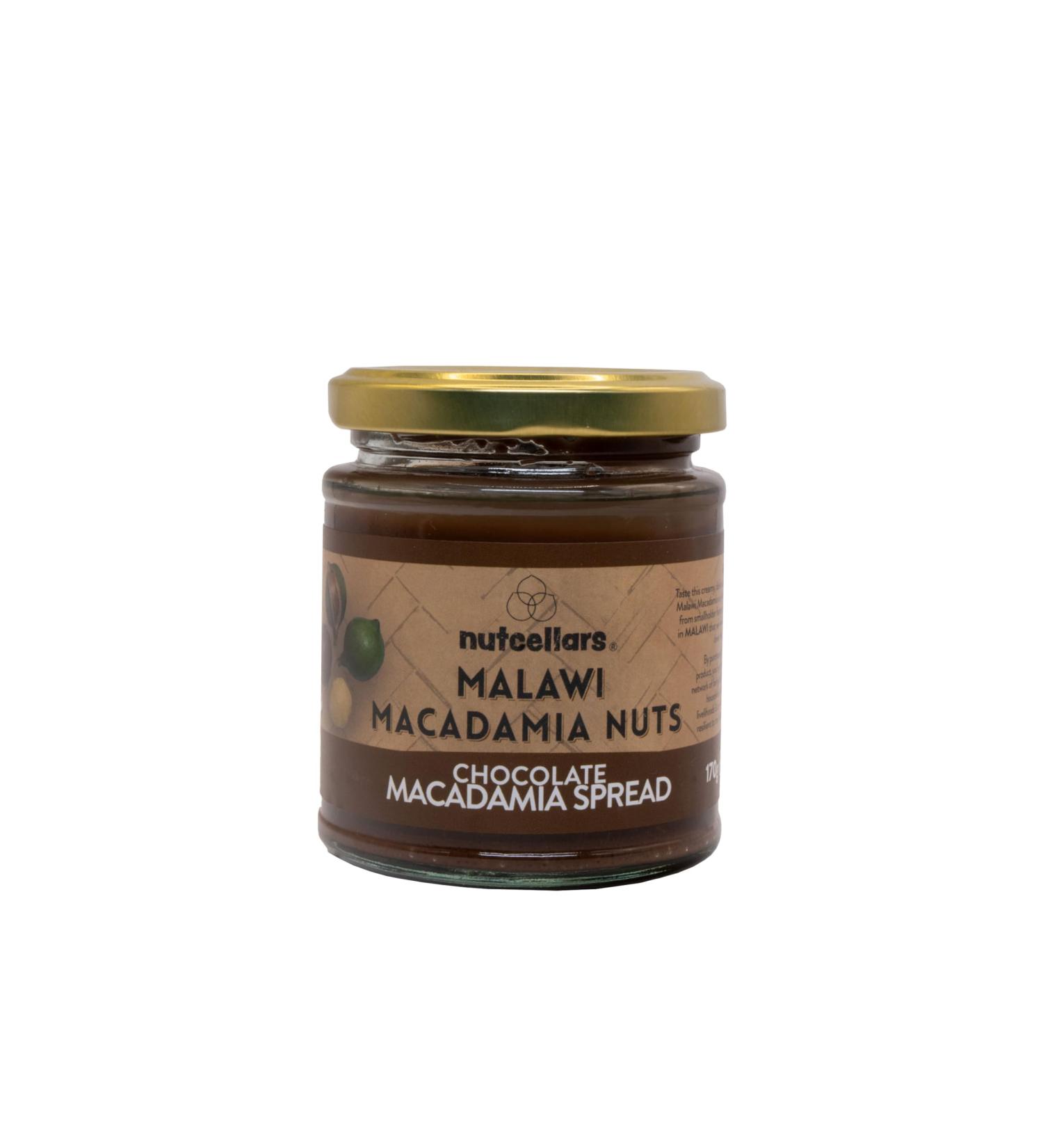 Nutcellars - Chocolate Macadamia Spread 170g - Buy Online on GoSupps.com