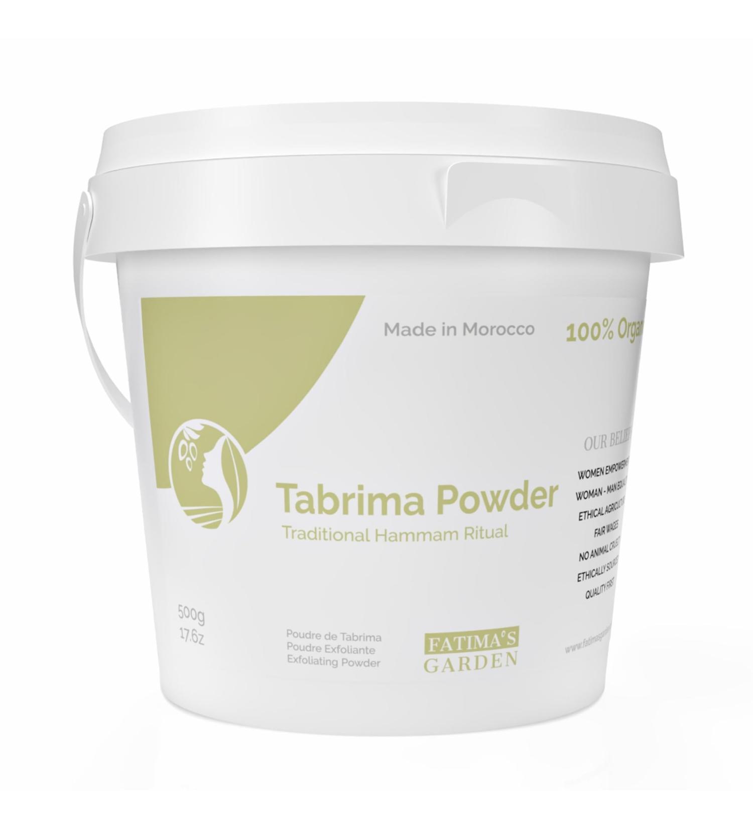 Fatima's Garden Exfoliant Hammam Marocain - Poudre Tabrima/Seqla Authentique pour Peau Douce et clatante - 500g Traditionnelle 500 g (Lot de 1) - Buy Online on GoSupps.com