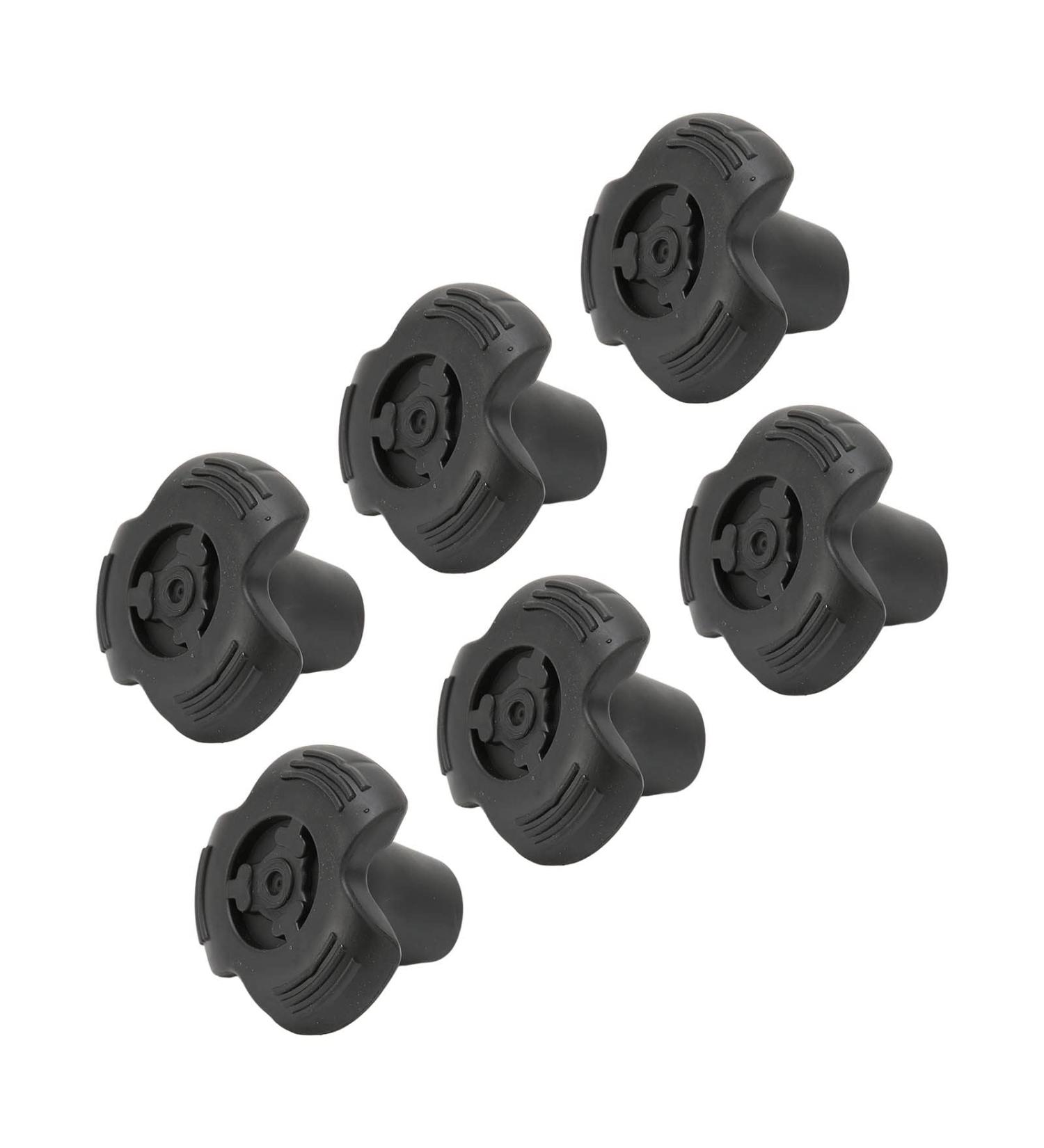 6 parts flexible stick tip for accessories for stick tips and crutches - Buy Online on GoSupps.com