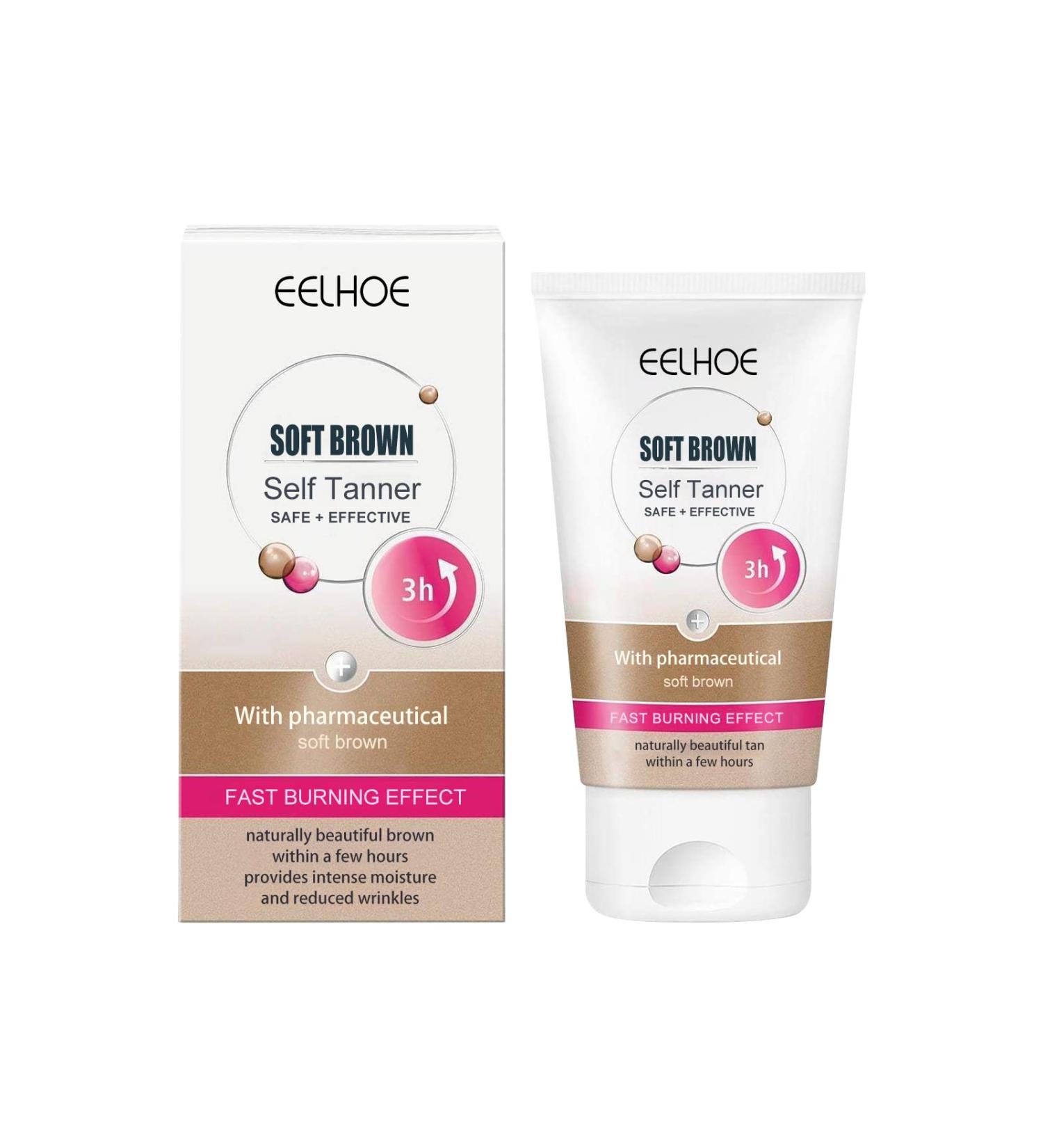 STRAIGHT Skin care cream for tanning cream bronze lotion solarium tanning accelerator cream dark selftanner for face and body for an even soft tanning effect 30 ml - Buy Online on GoSupps.com