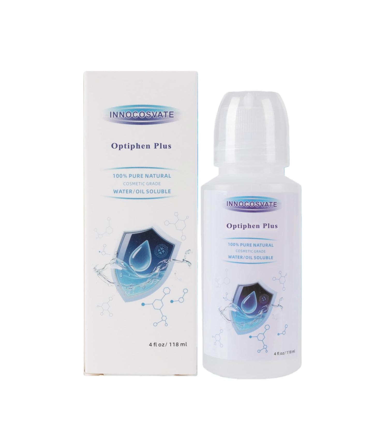 INNOCOSVATE Optiphen Plus 4 fl oz Cosmetic-Grade Extend The Shelf Life of The Product Formulated for Cosmetic Use Only