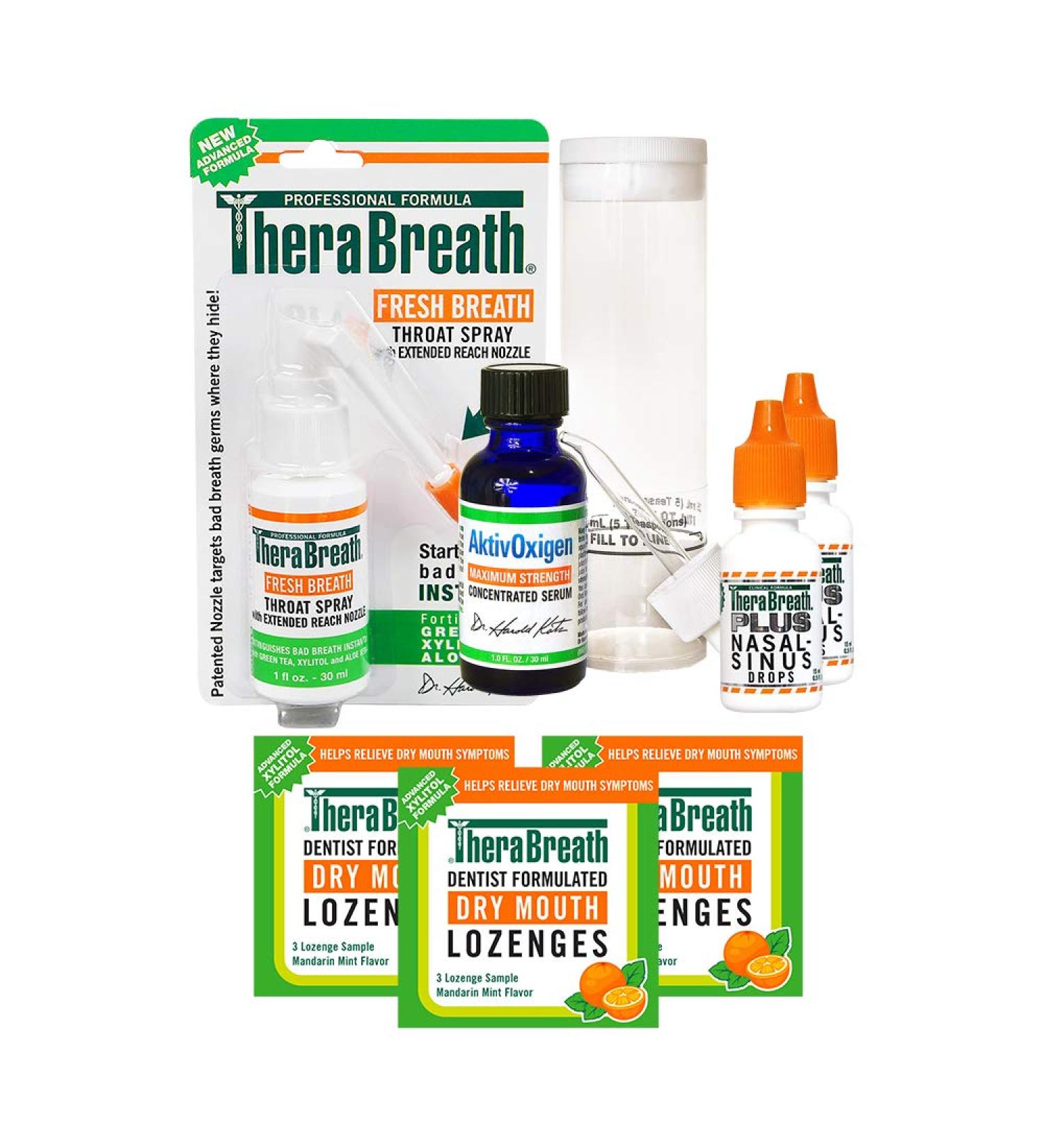 TheraBreath Tonsil Stones Treatment Kit 5 Piece Kit