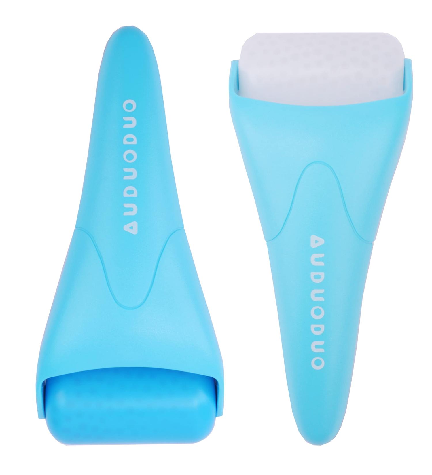 AUDUODUO Premium Ice Face Roller - Extra Roller for Long-Lasting Cold Therapy for Face Neck & Body | Reduces Puffiness & Refreshes Skin - Blue - Buy Online on GoSupps.com