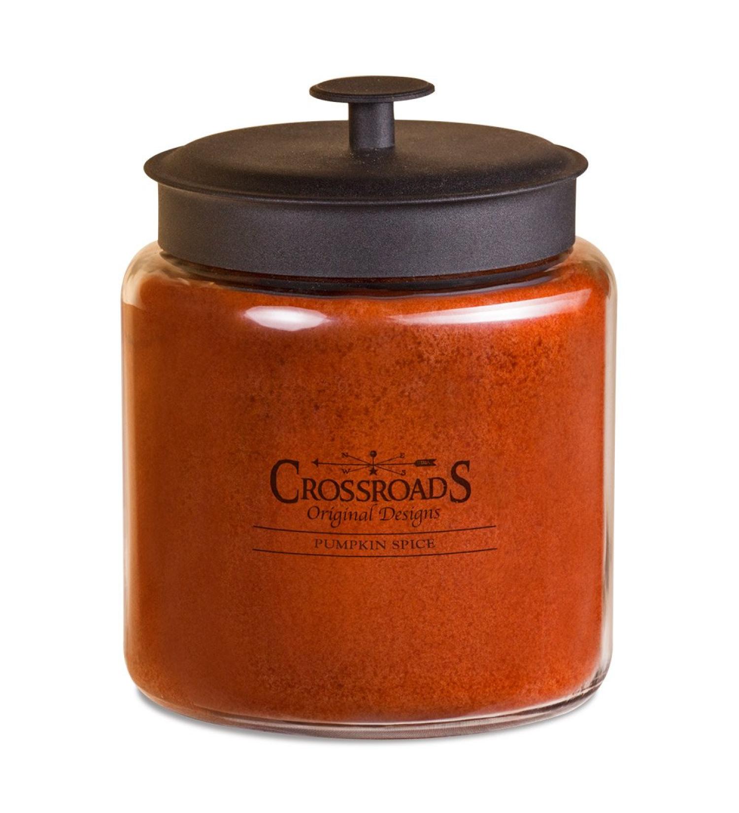 Crossroads Pumpkin Spice Scented 4-Wick Candle 96 Ounce