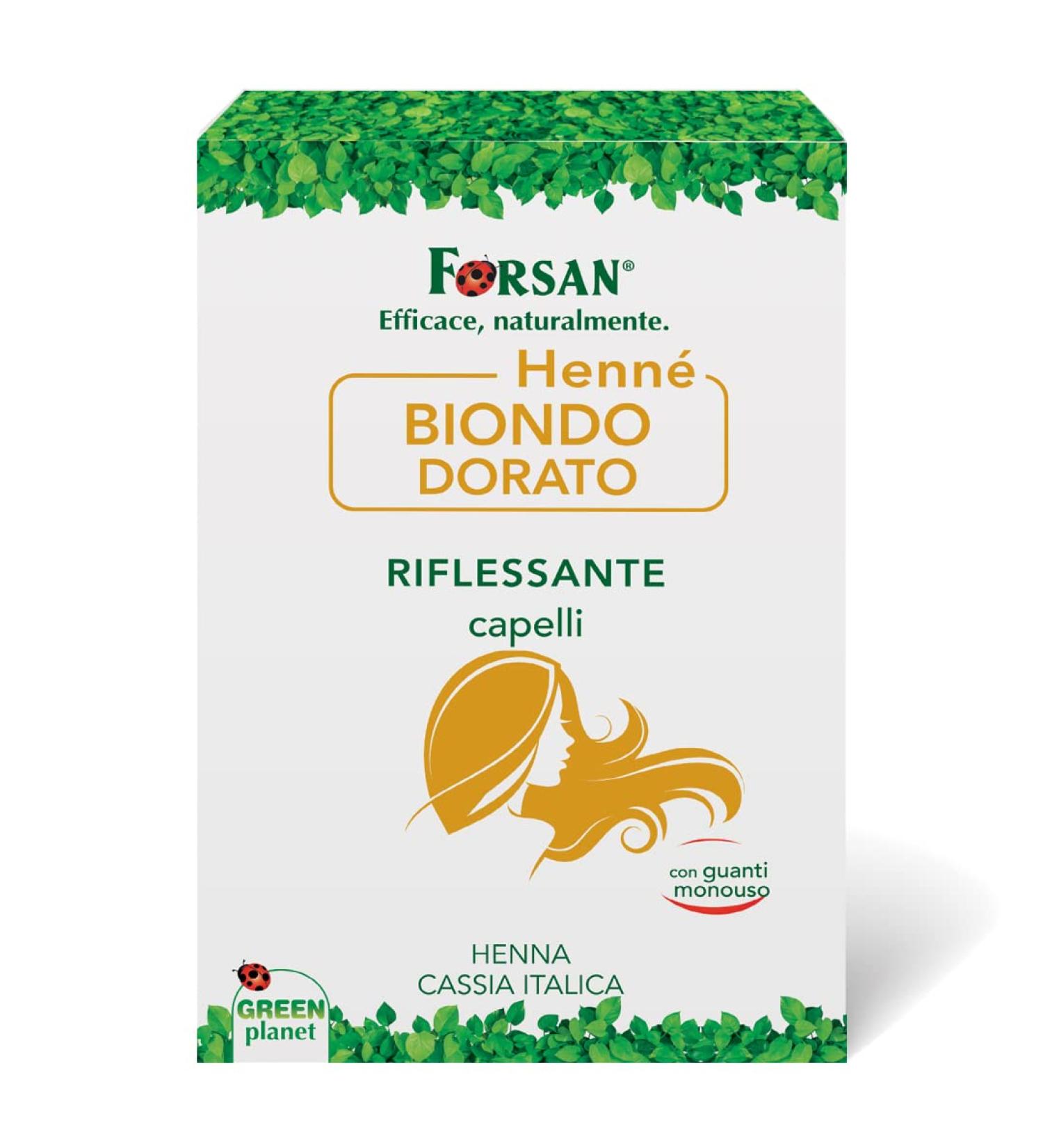 Buy Henna Goldblond - Natural Hair Dye for Blonde Shades | International Shipping Available - Buy Online on GoSupps.com