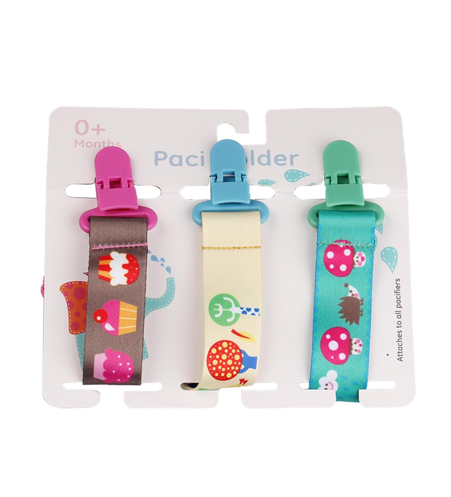 Lingjiong Baby Pacifier Clips | Soft Bite Rings for Babies Toddlers & Kids - Durable Pacifier Straps & Toy Clips - International Shipping Available - Buy Online on GoSupps.com