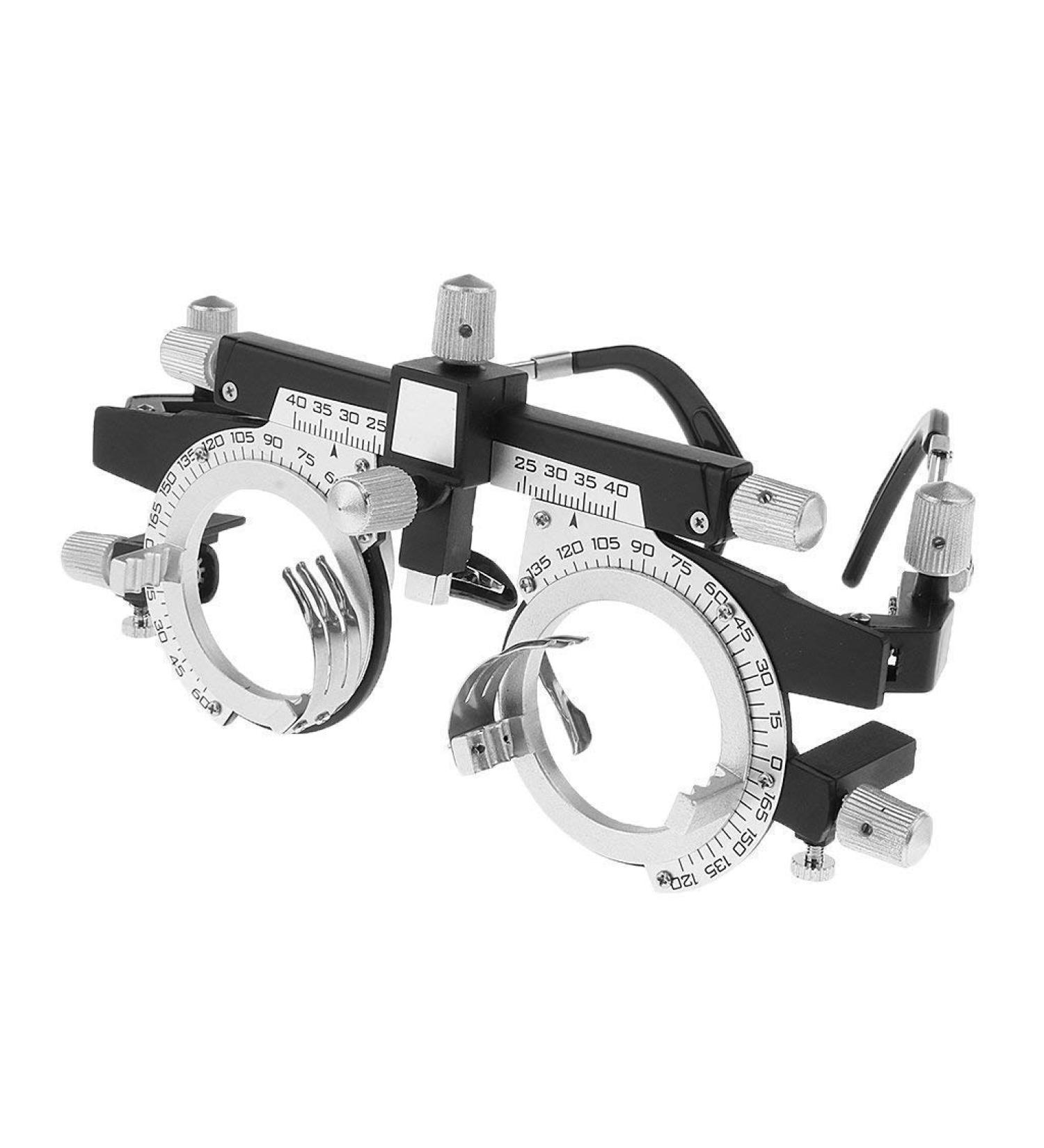 LLF Optical optical test lens frame optician interchangeable cylinder axis adjustable temple length and nose pad