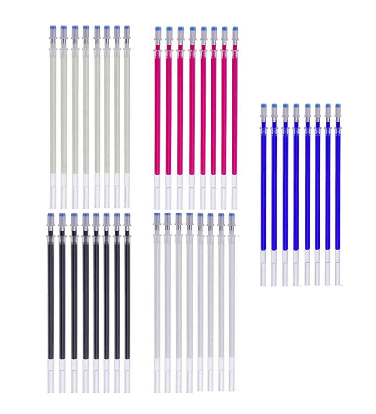 40 High Temperature Heat Erasable Fabric Marker Pen Refills for Sewing & Patchwork - Vanishing Disappearing Ink for Fabric & Leather - Buy Online on GoSupps.com