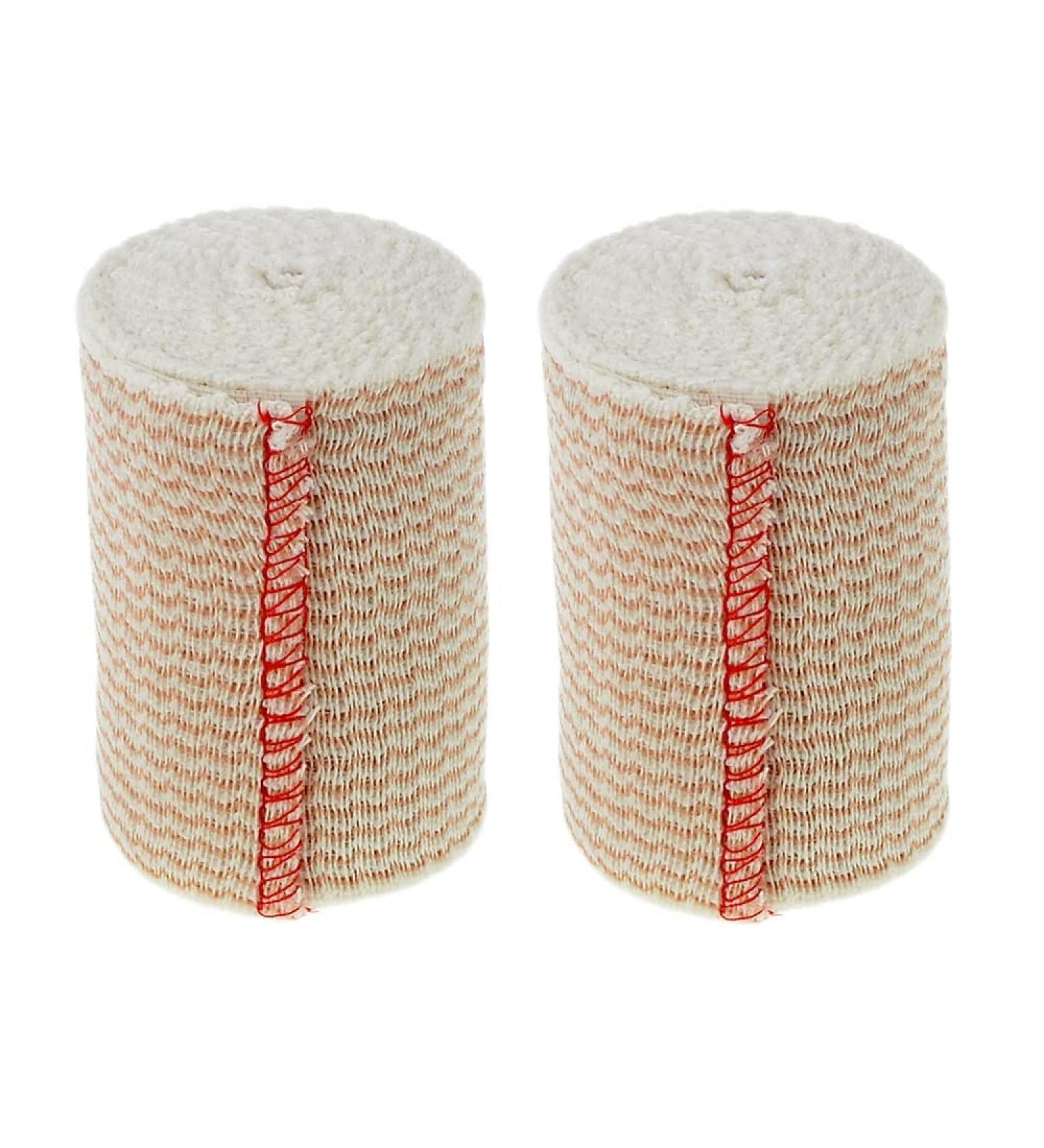Buy Dealmed 3 Elastic Bandage Wrap - Self-Closure 5 Yards Pack of 2 for First Aid & Medical Use | International Shipping Available - Buy Online on GoSupps.com