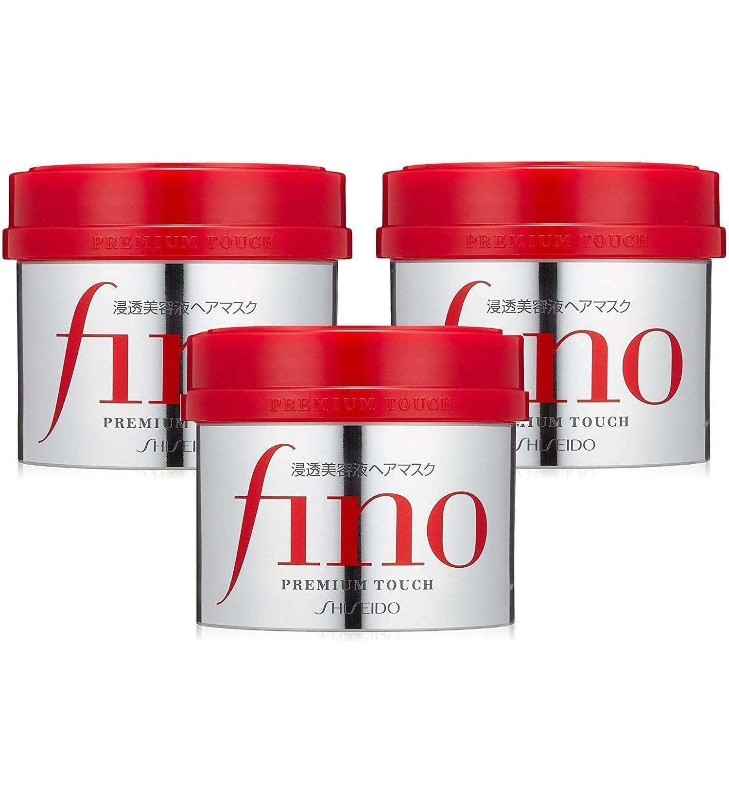 Fino Premium Touch Permeation Essence Hair Mask 230g Pack of 3