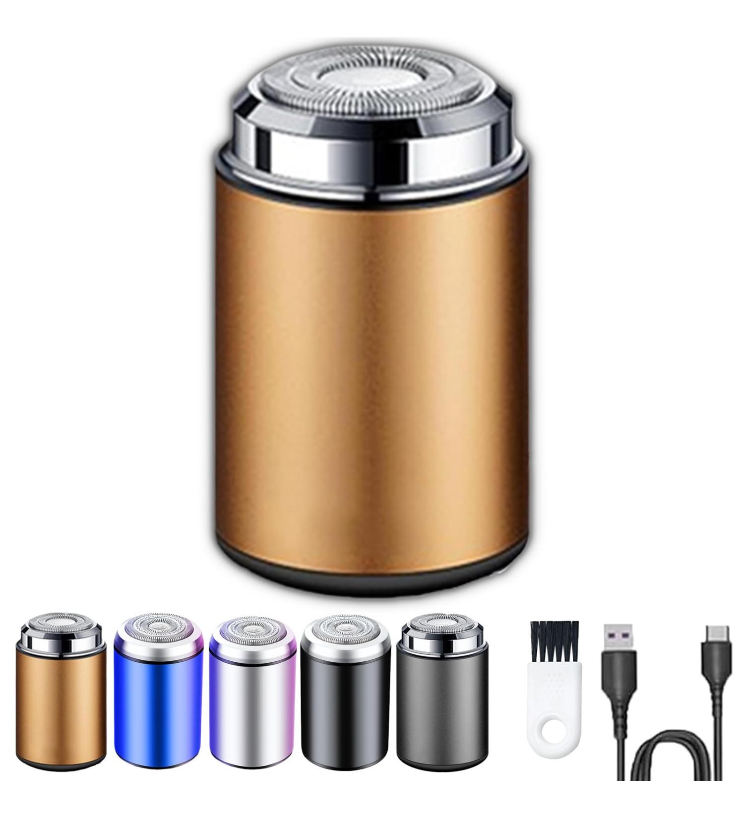 Sopami Mini Electric Shaver Sopami Mini Shaver Portable Pocket Travel Shaver USB Rechargeable Waterproof Electric Razor for Home Car Trave Office (Gold) - Buy Online on GoSupps.com