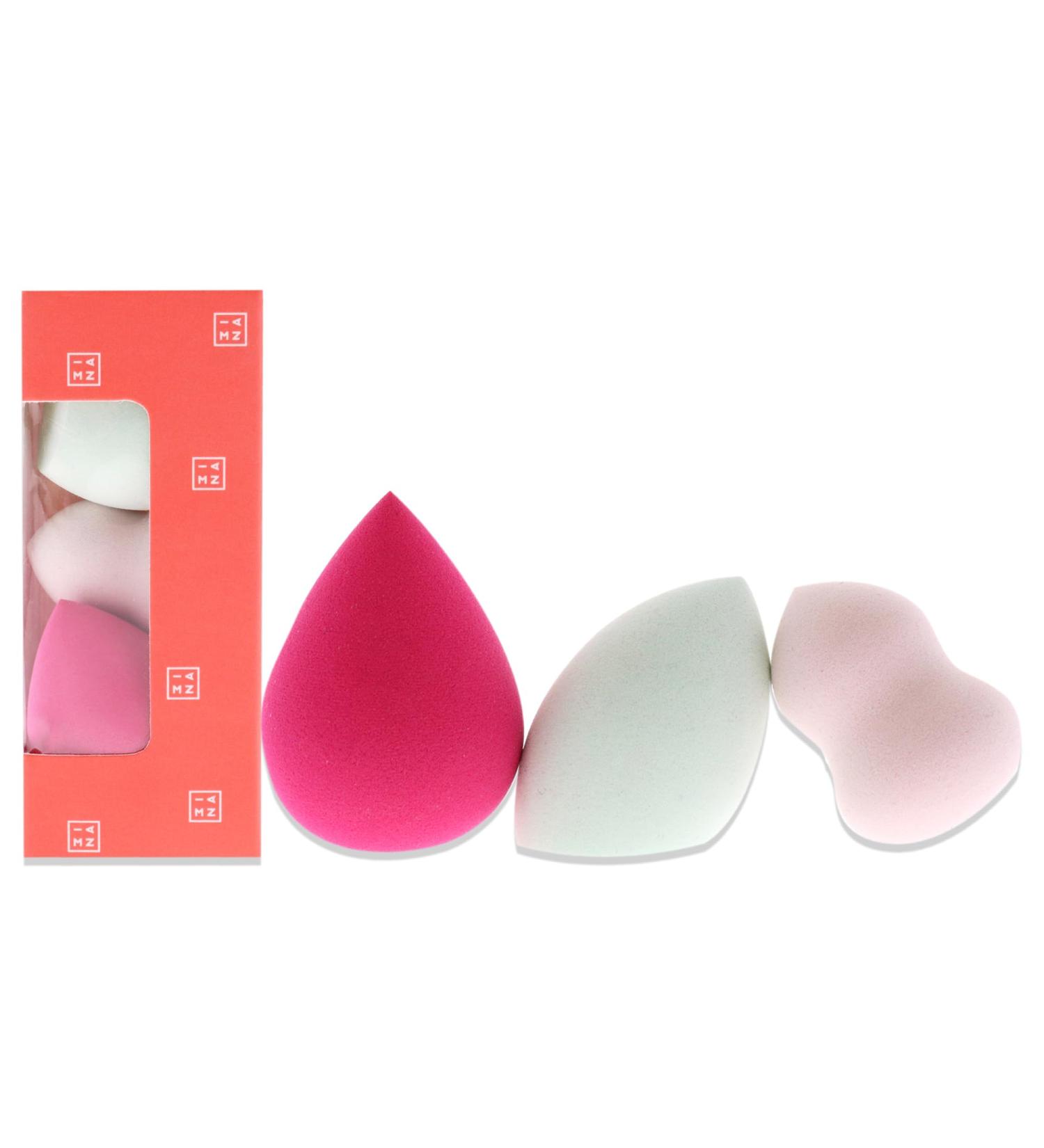 3ina Makeup Blenders - Multicolor Mini Makeup Sponges for Flawless Application - Vegan & Cruelty-Free - Perfect for Liquid Cream & Powder - Buy Online on GoSupps.com