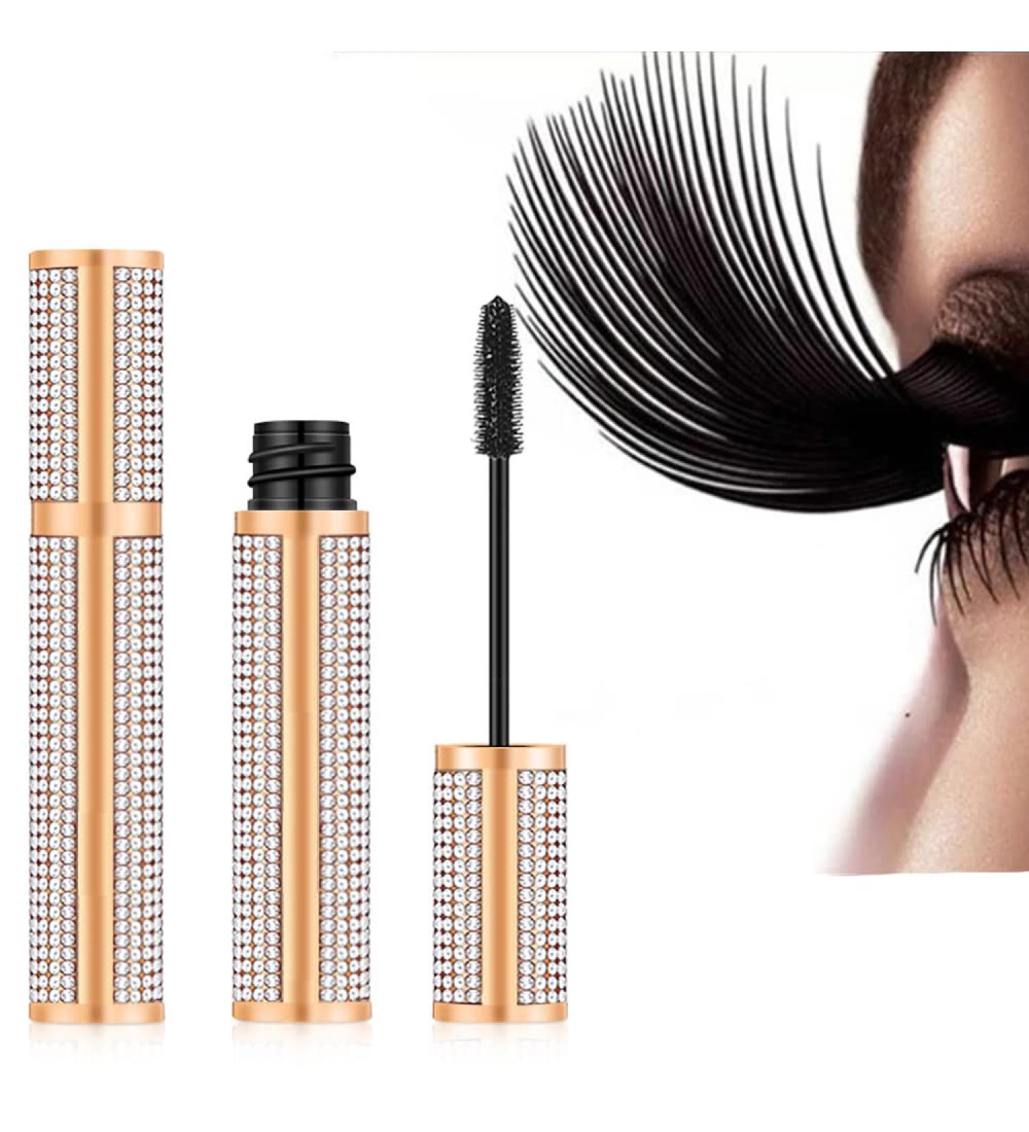 Diamond Glitter Bling Volume Lash Mascara - Black, Long-Lasting, Voluminous Eyelashes with Dramatic Extension - Smudge-proof Formula (Queen Friday) - Buy Online on GoSupps.com