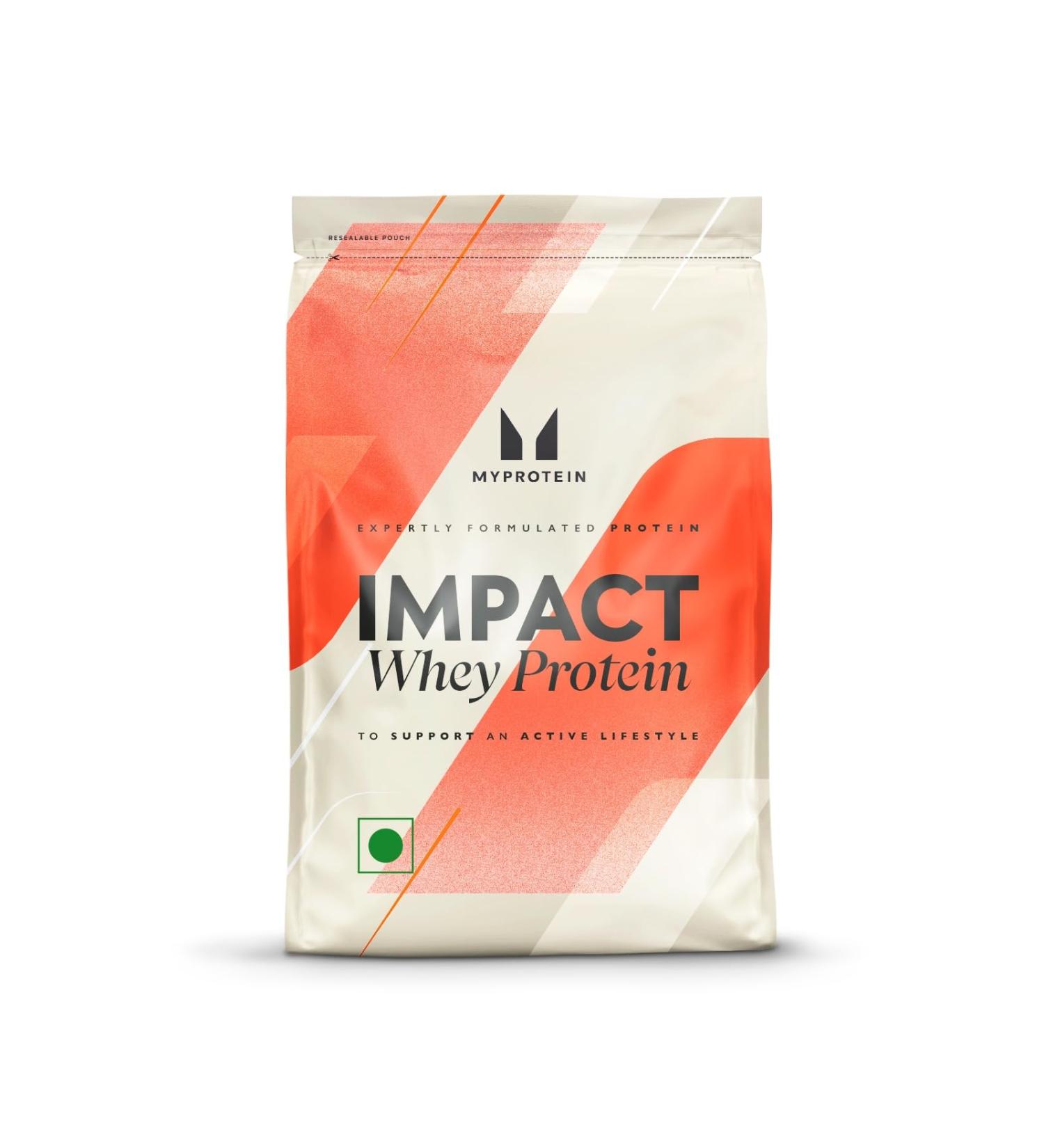 MyProtein Impact Whey Protein Unflavoured Pouch Size: 2.5kg - Buy Online on GoSupps.com