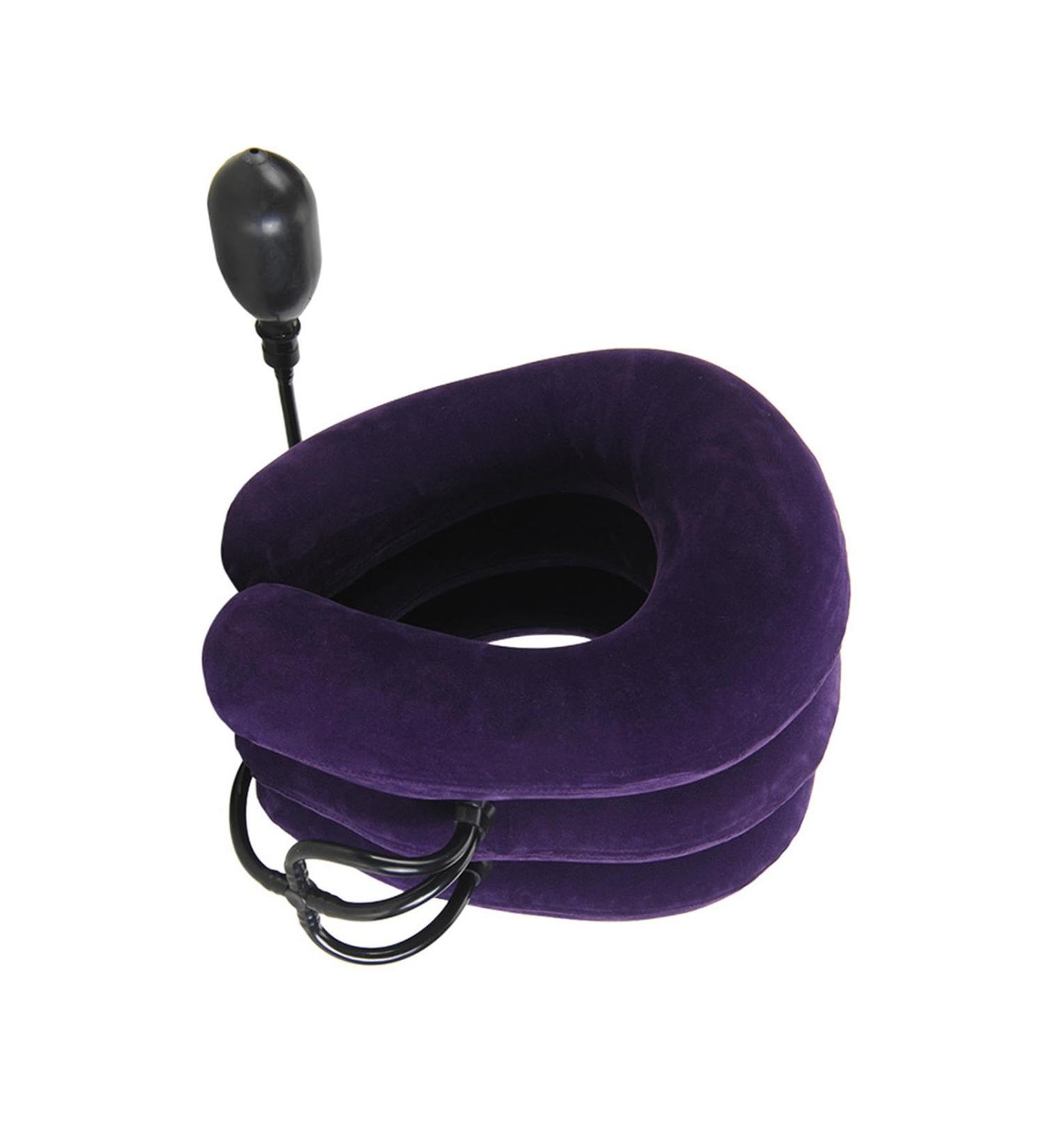harayaa Adjustable Neck Support for Relief And Relaxation violet - Buy Online on GoSupps.com