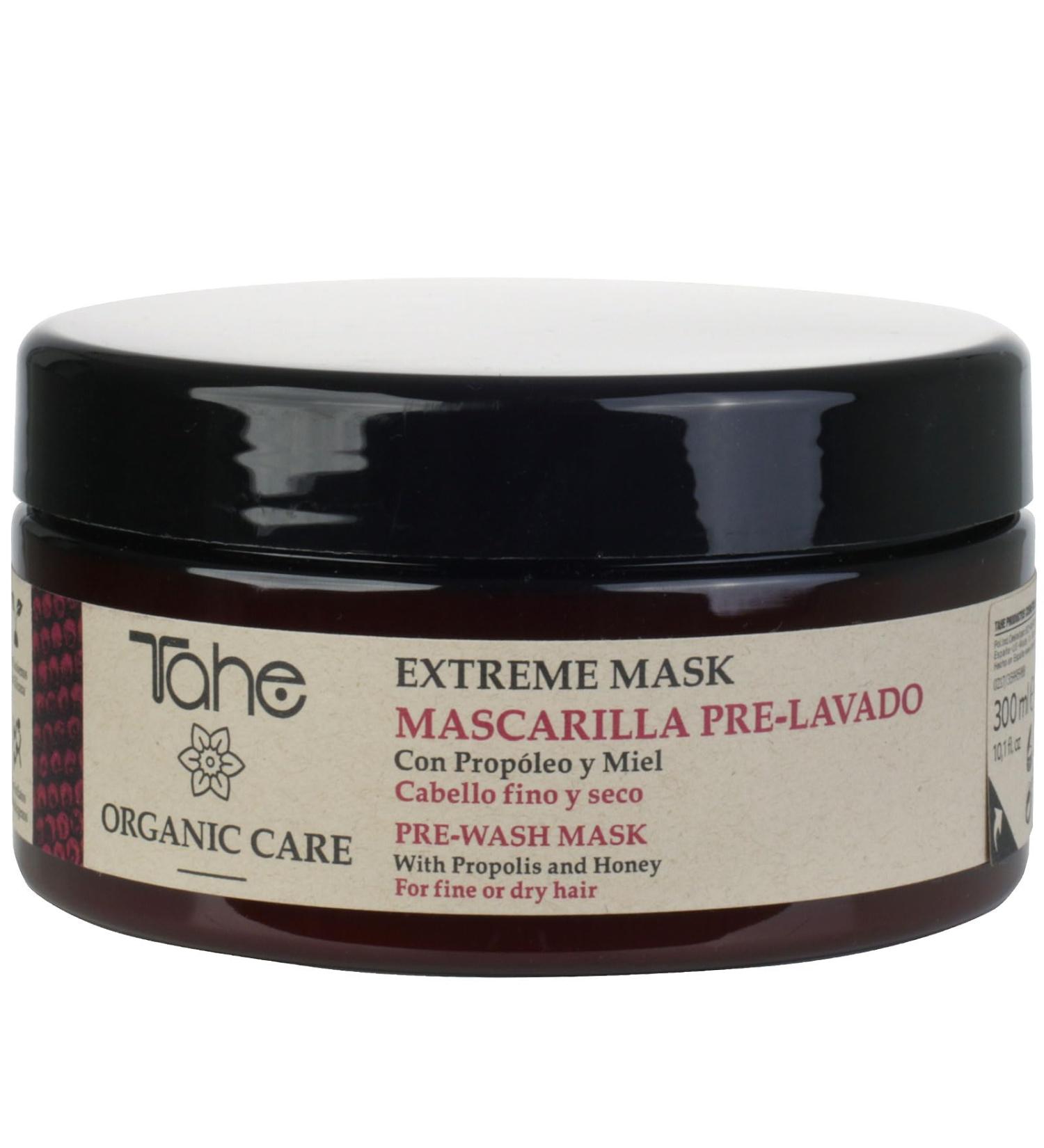 Tahe Organic Hair Mask for Fine & Dry Hair Nourishing 300 ml Treatment for Healthy Hydrated Locks | Int'l Shipping Available - Buy Online on GoSupps.com