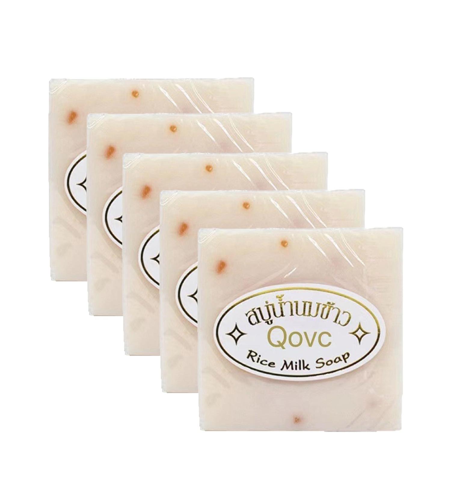 Savon au lait de riz savon tha landais artisanal au riz claircissant naturel doux et hydratant nettoyant en profondeur des pores pour le visage le corps et les mains (5) - Buy Online on GoSupps.com