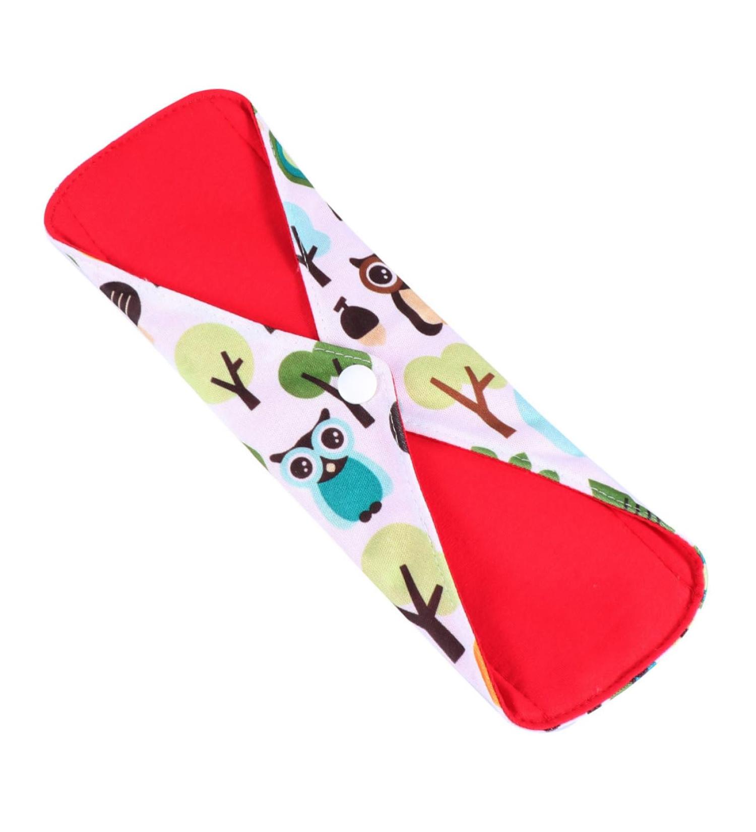 Reusable Washable Menstrual Pads - Absorbent Cloth Period Pads for Women | Cotton Nursing Maternity Pads - Buy Online on GoSupps.com