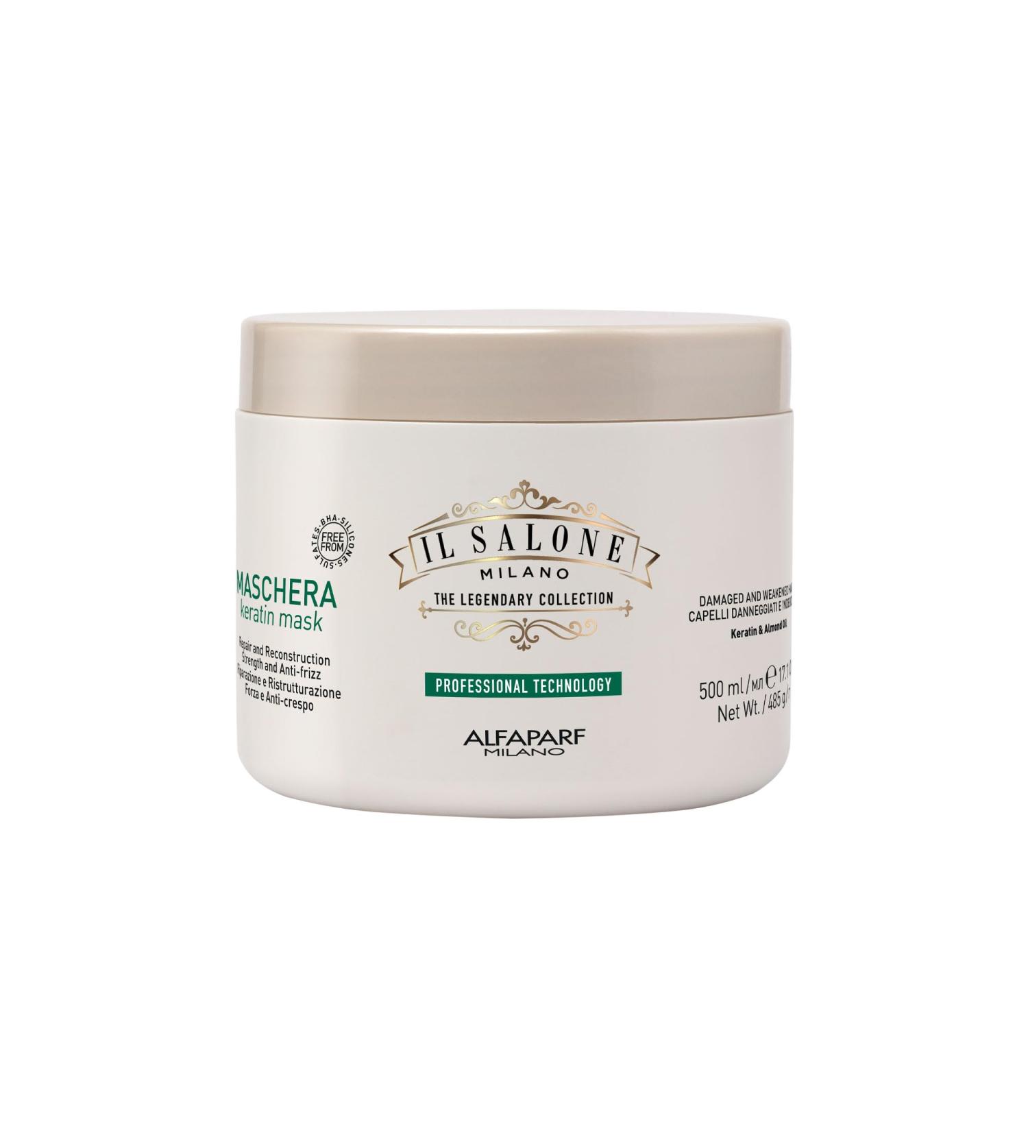 ALFAPARF MILANO Il Salone Milano Masque la k ratine 500 ml - Buy Online on GoSupps.com