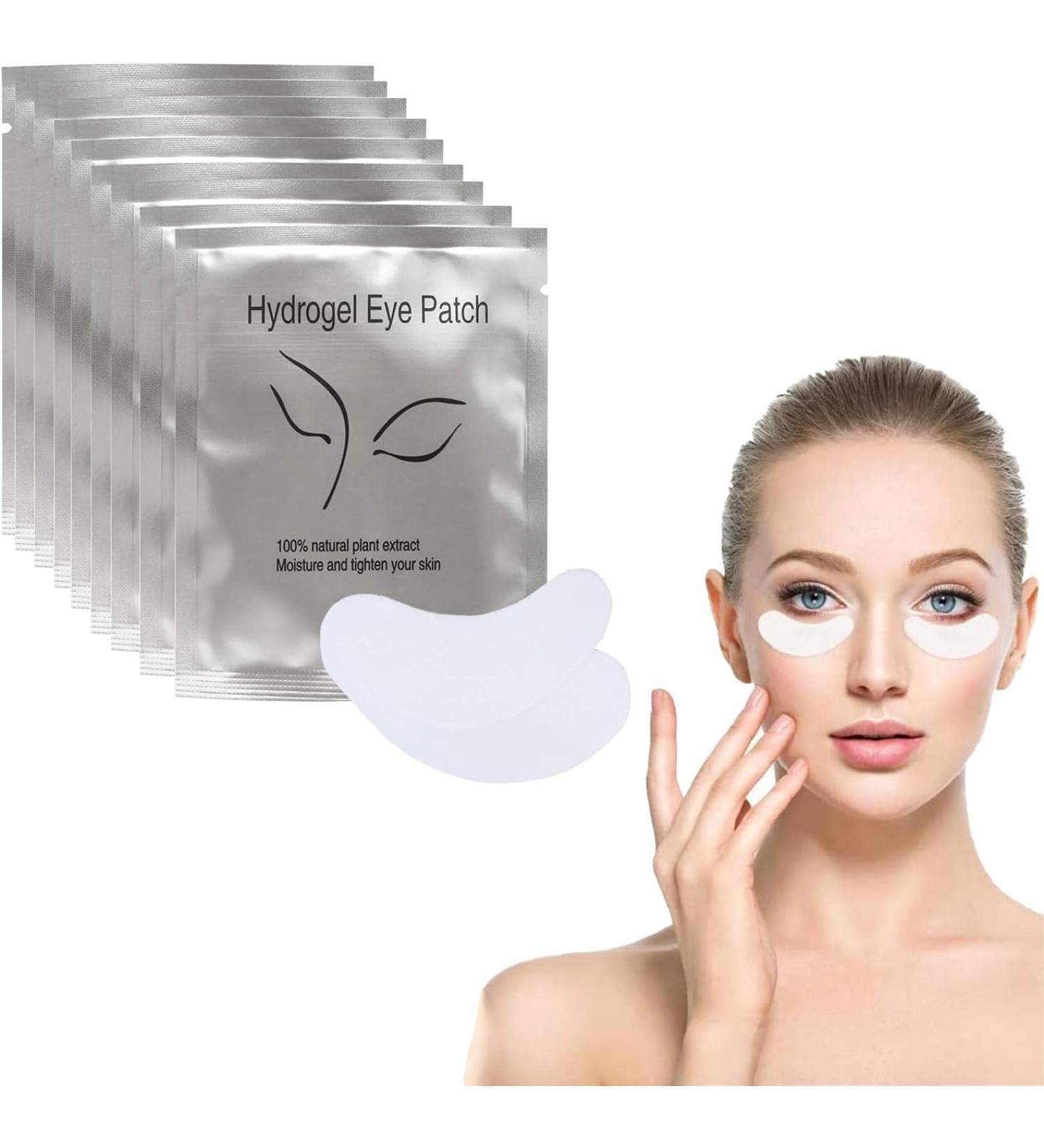 Chargenyang Eyelash Extension Gel Patches Kit Under Eye Gel Pads Eyelash Extension Pads Lint Free False Eyelash Lash Extension Makeup Eye Gel Patches (100Pack) - Buy Online on GoSupps.com