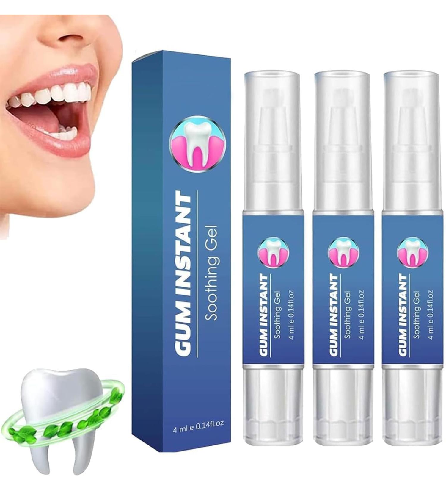  ALLILUYAA Pack of 3 periodontal treatment gels for immediate gum treatment and restoration - Buy Online on GoSupps.com