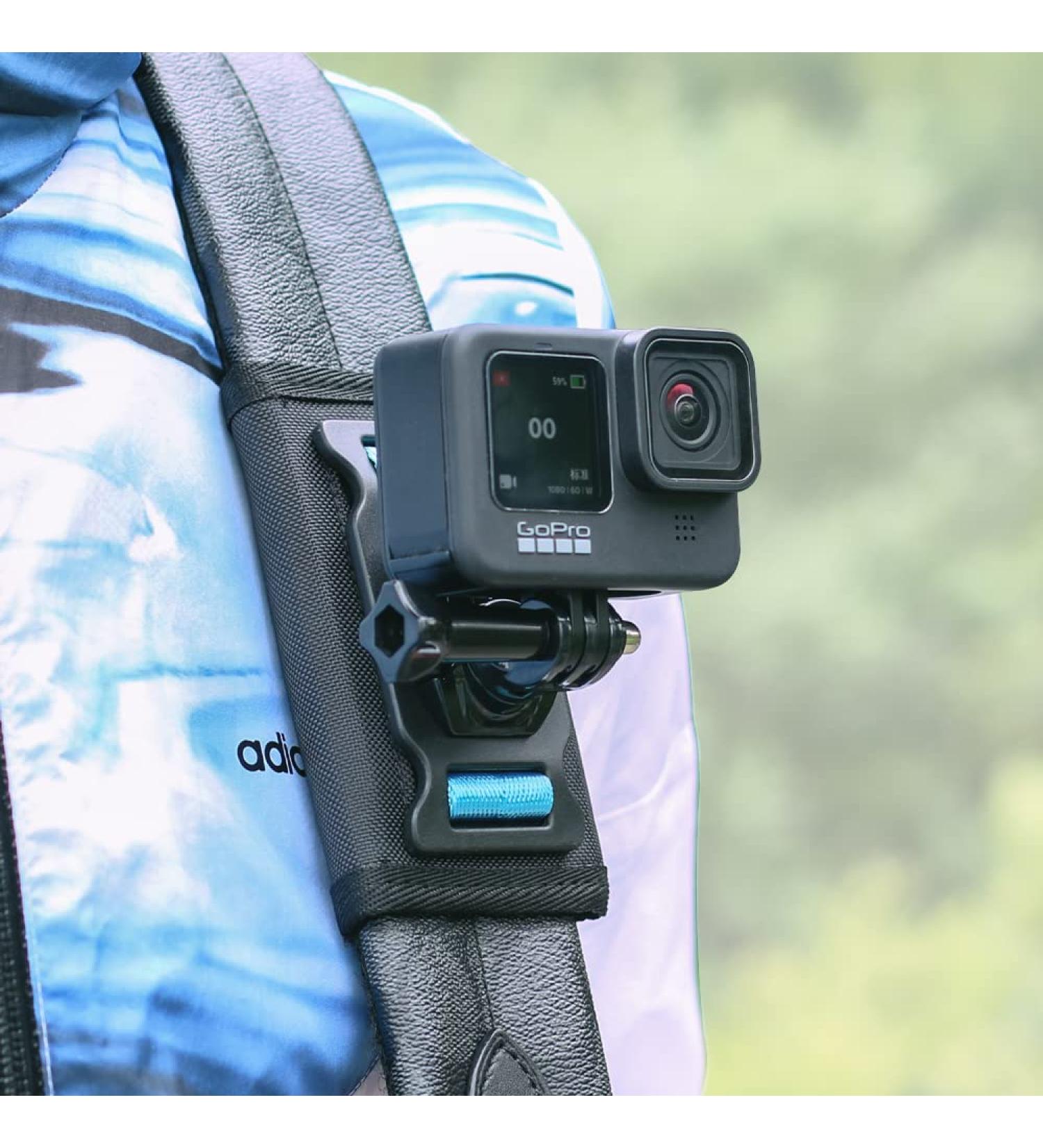 Buy Surewo Shoulder Strap Holder for GoPro Hero 12/10/9/8/7/6/5 Black & Other Action Cameras Secure & Adjustable Support Accessory - Buy Online on GoSupps.com