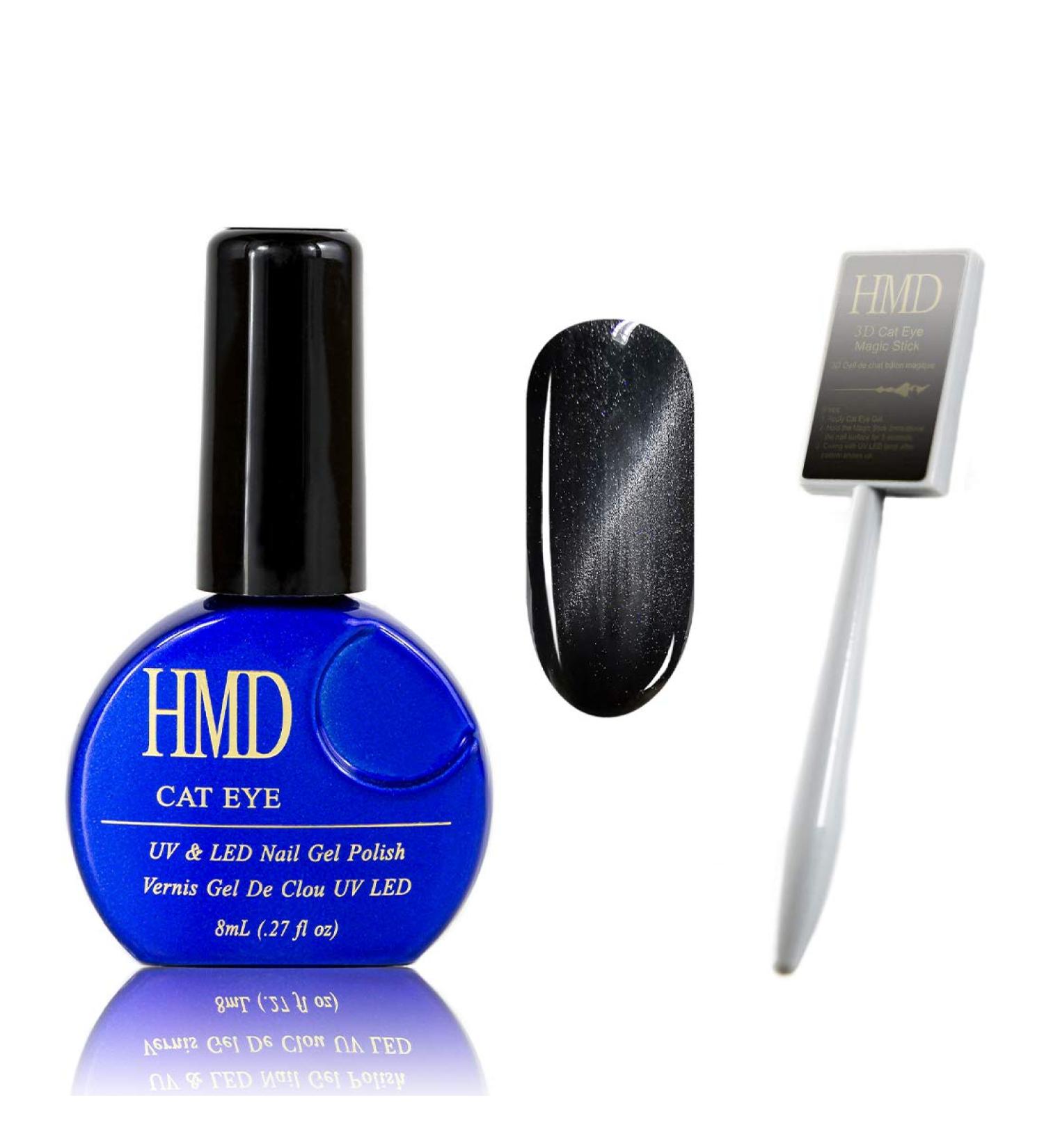 Canada HMD Soak Off UV LED Gel Nails Polish 3D Cat Eye gel coat with Magic stick (C) (012) - Buy Online on GoSupps.com
