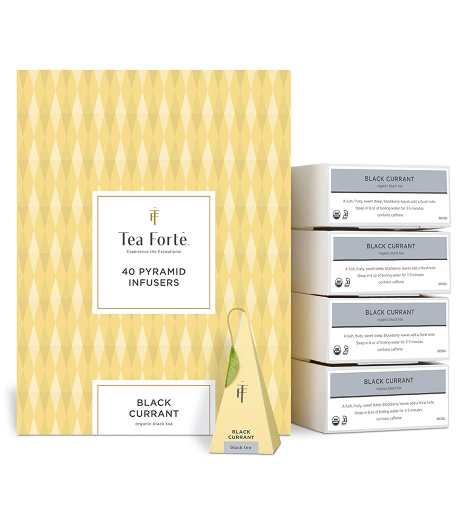 Tea Fort Tea Bulk Pack Black Currant 40 filters - Buy Online on GoSupps.com