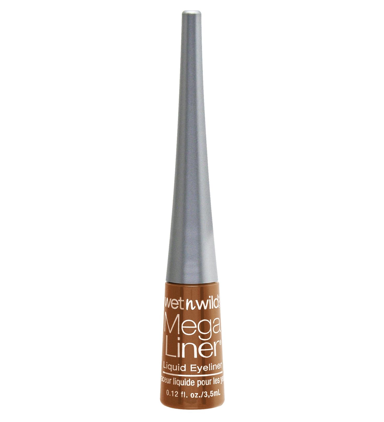 wet 'n wild Wet n Wild MEGALINER Liquid Eyeliner Dark Brown Femme