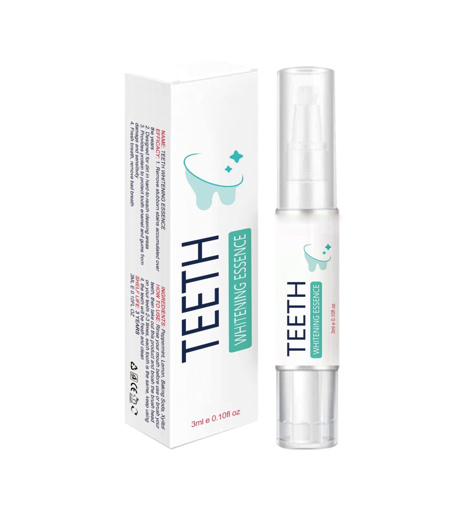 Pure White Luxury Teeth Whitening Kit - 3ml Tao Toothbrush Pink | Best Teeth Whitening Products for Brightening, Stain Removal, and Fresh Breath - Buy Online on GoSupps.com