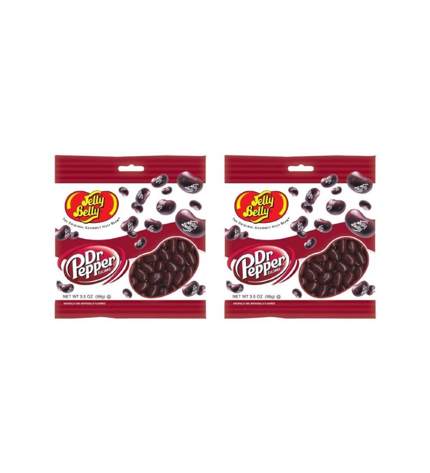 2 Pack - Dr. Pepper Jelly Beans 99g (3.5oz) Bag 3.5 Ounce (Pack of 2)