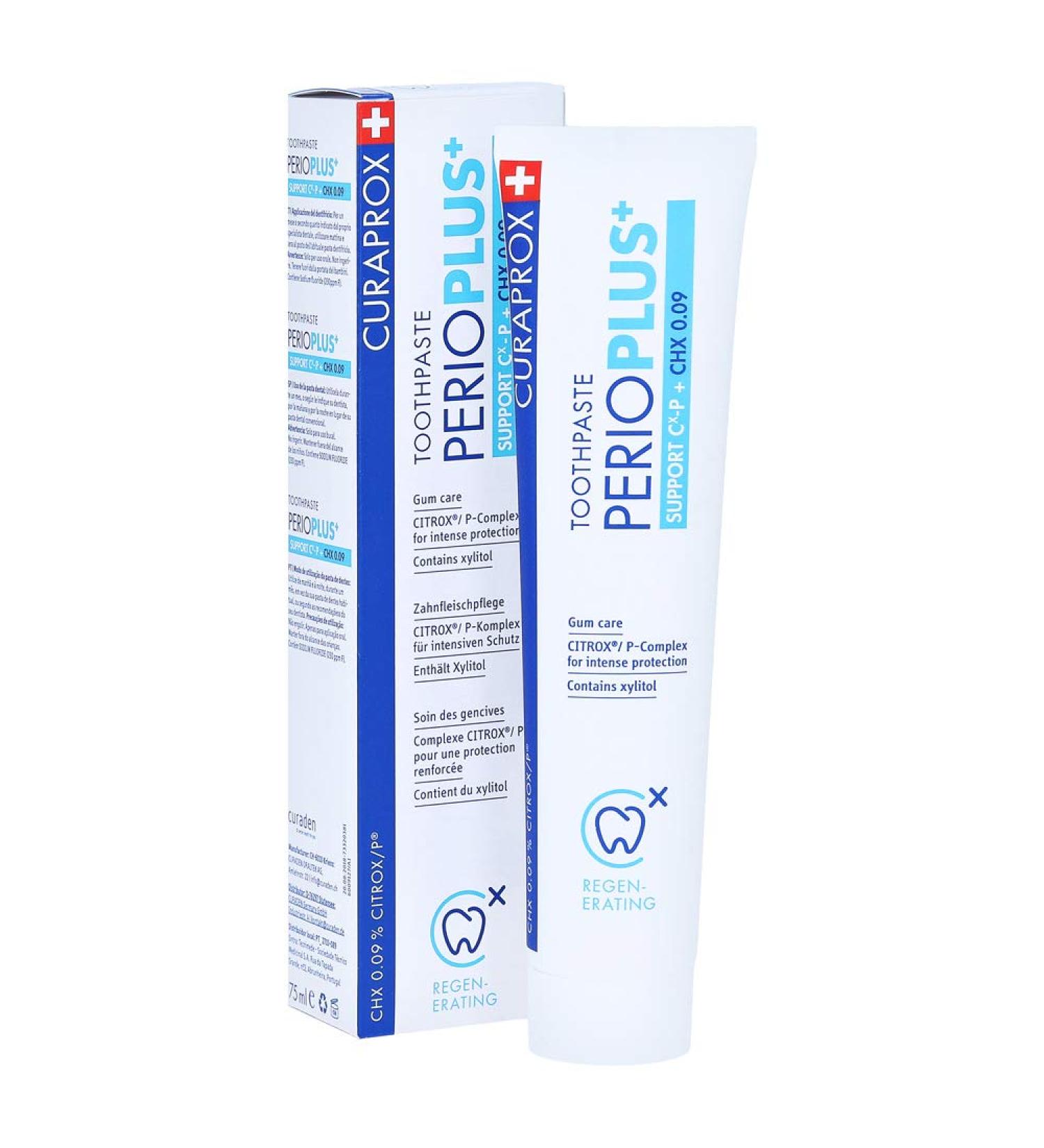 Curaprox Perio Plus+ Support toothpaste