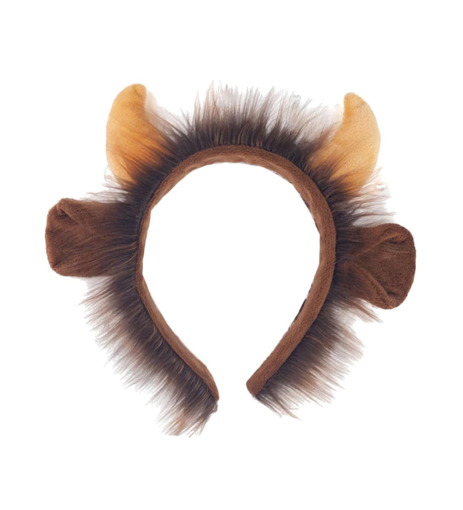 Beavorty Animal Headgear Headband Photo Props Birthday Animal Costume Accessories Adult Photo Props for Photoshoot Photo Props for Photo Booth Ox Horn Child Halloween Fabric Trumpet - Buy Online on GoSupps.com