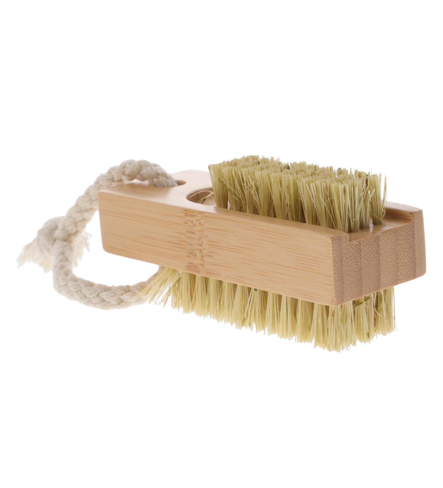 Beavorty Nail Cleaning Brush Handle Grip Fingernail Brush Nail Scrubbing Brush Manicure Pedicure Tool for Men Women - Buy Online on GoSupps.com