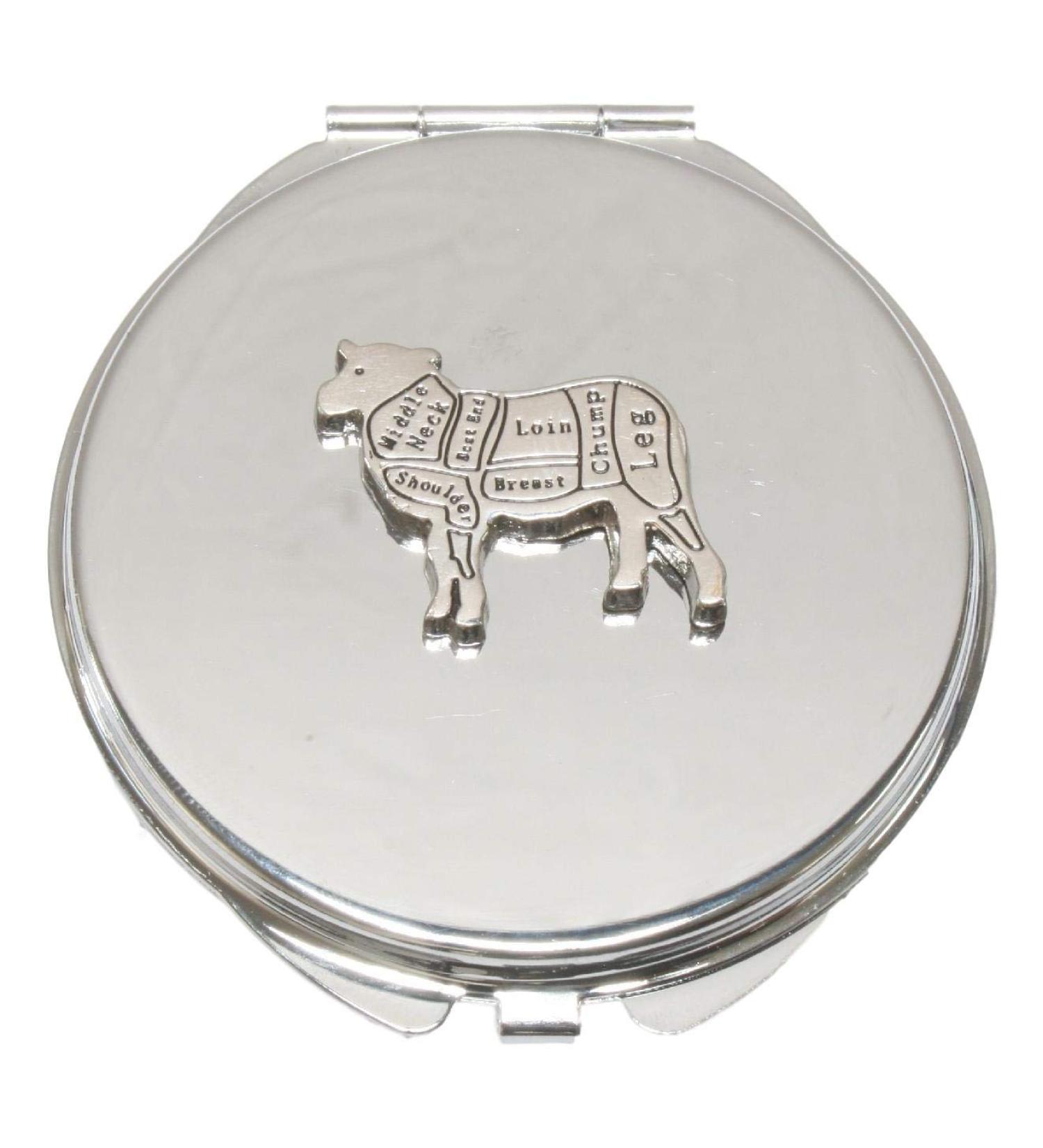 Butcher Sheep Compact Mirror Handbag Gift With Free Engraving 50 - Buy Online on GoSupps.com