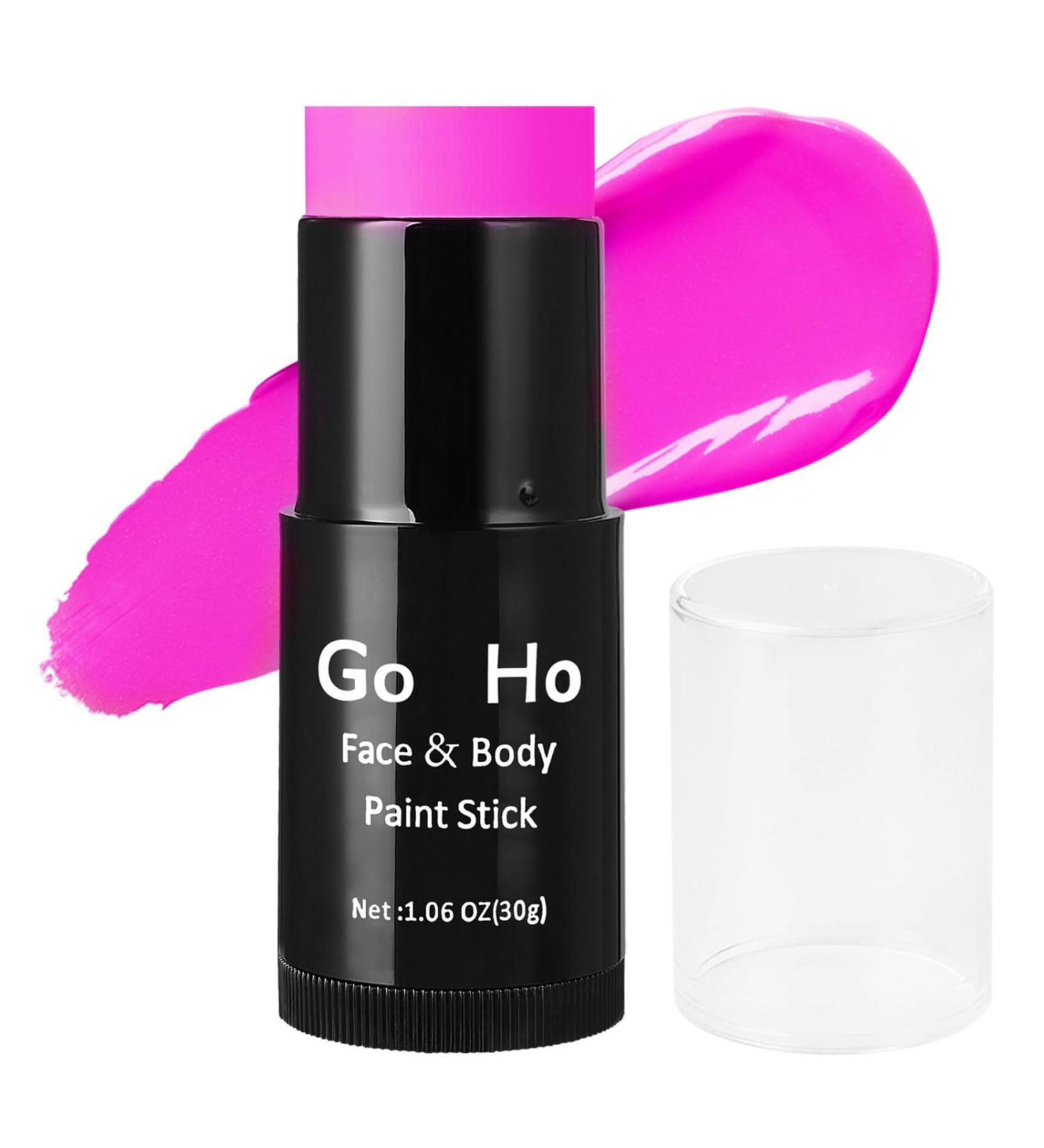 Go Ho Cream Purple Pink Face Paint Stick (1.06 Oz) - Waterproof Body & Face Makeup for Halloween, Cosplay & SFX - Buy Online on GoSupps.com