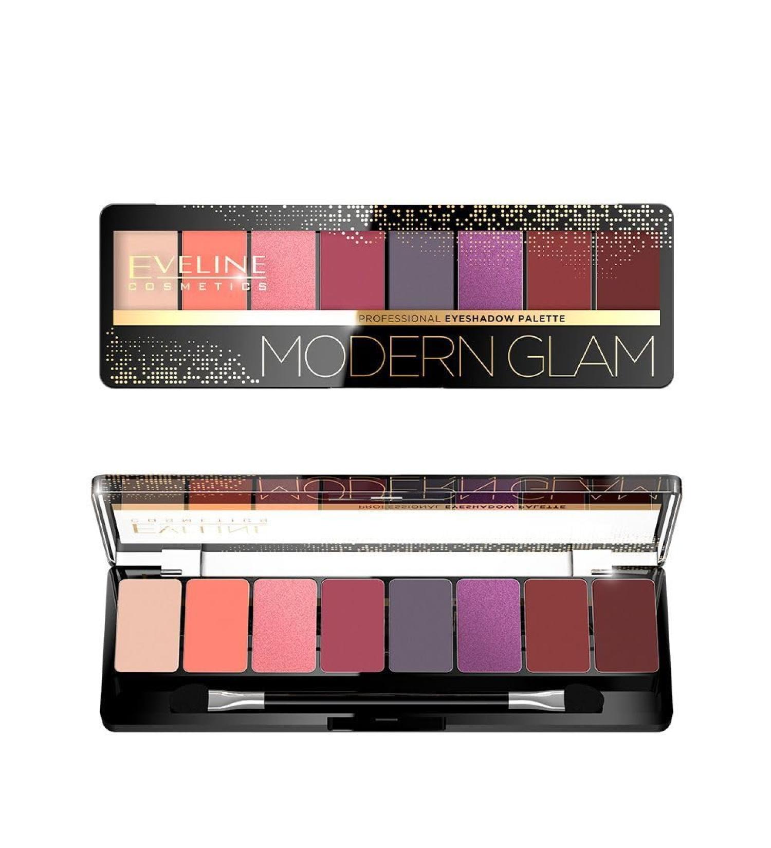 EVELINE EYESHADOW PROFESSIONAL PALETTE TWILIGHT 8 COLORES 0ML