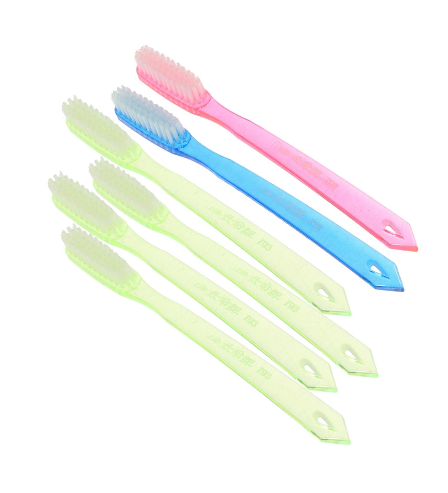 Kombiuda 6-Pack Premium Adult Toothbrushes - Hard Bristles for Deep Cleaning - Buy Online on GoSupps.com