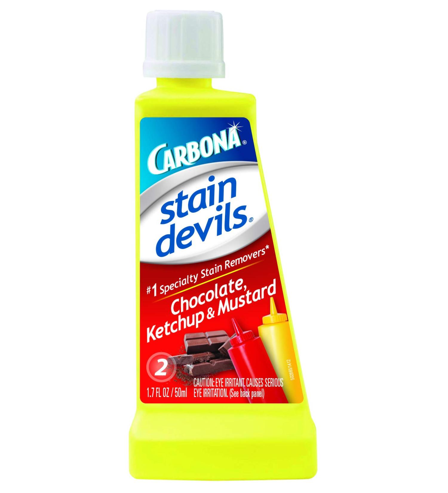 Carbona Stain Devils Spot Remover For Ketchup Mustard And Chocolates 1.7 Oz