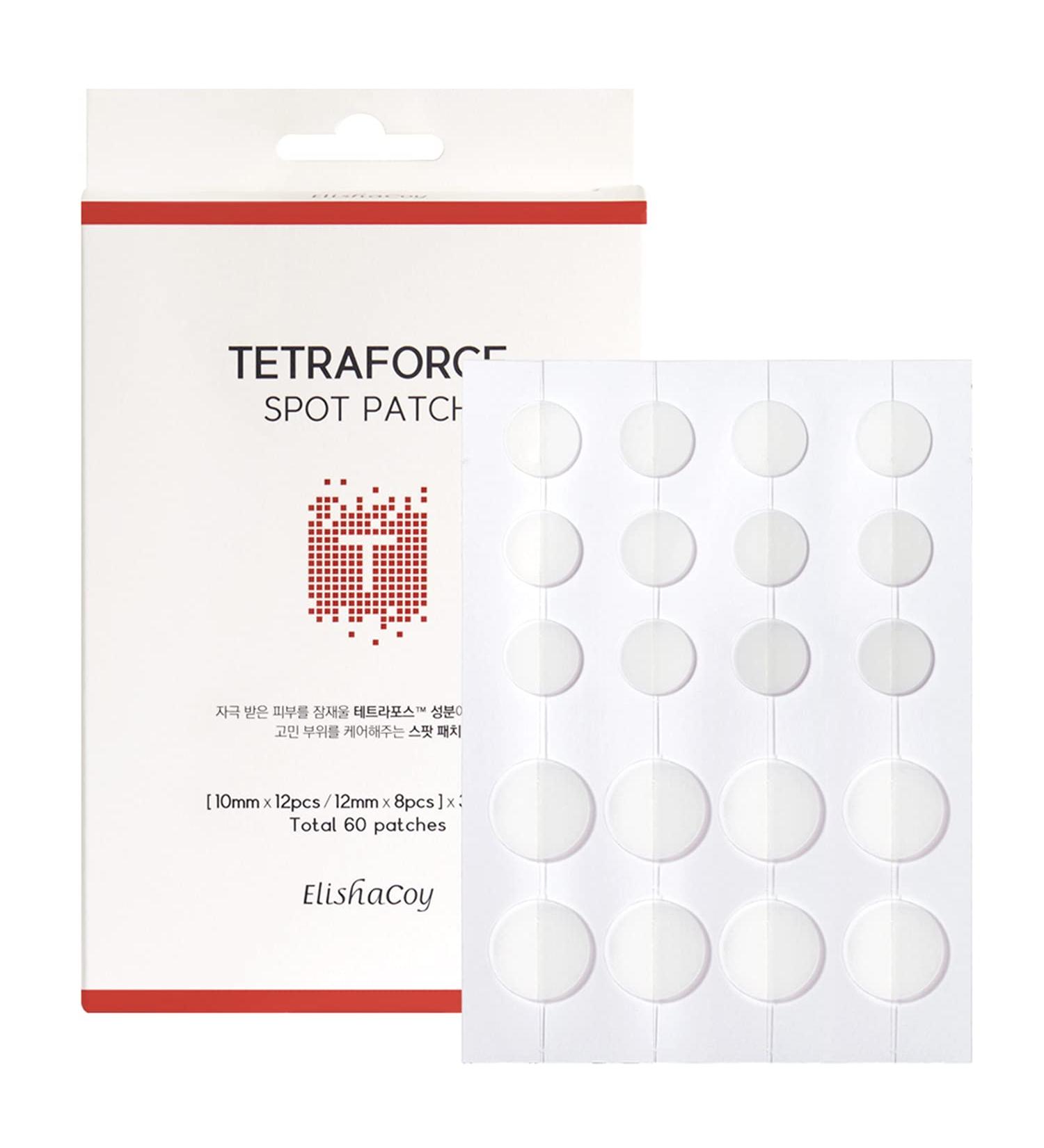 Elishacoy TETRA FORCE CLEANSER Pimple Patches - Tea Tree Oil Acne Treatment | Hydrocolloid for Zits & Blemishes - 60 Dots | Fast International Shipping - Buy Online on GoSupps.com