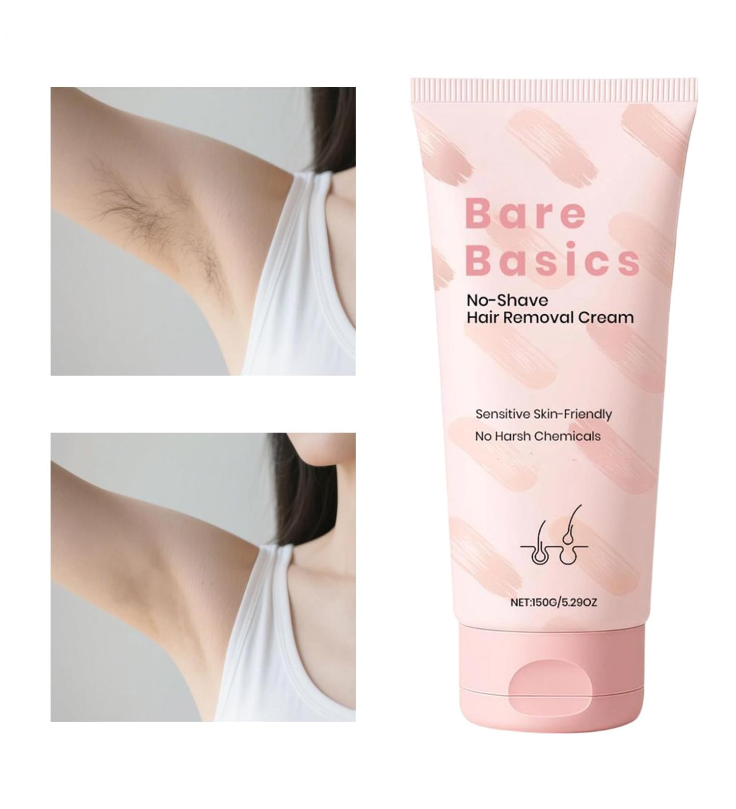 Body Hair Removal Cream 150g Gentle and Soothing Beauty Product | Nourishing Body Hair Removal Cream | For Underarms Limbs Arms Legs and Thighs - Buy Online on GoSupps.com