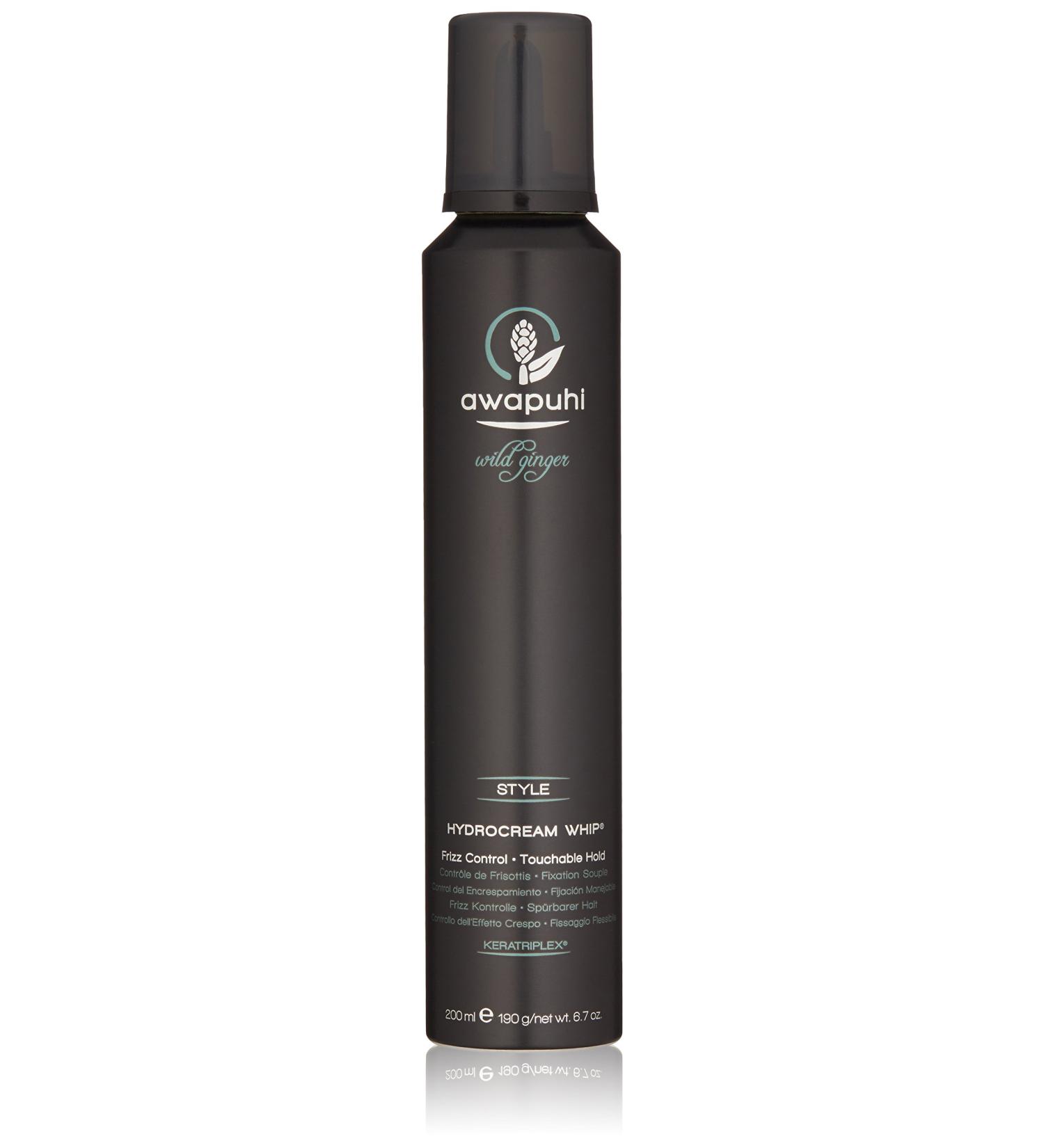 Paul Mitchell Awapuhi Wild Ginger HydroCream Whip Mousse - Frizz Control & Touchable Hold - 6.7 Fl Oz (Pack of 1) - Buy Online on GoSupps.com