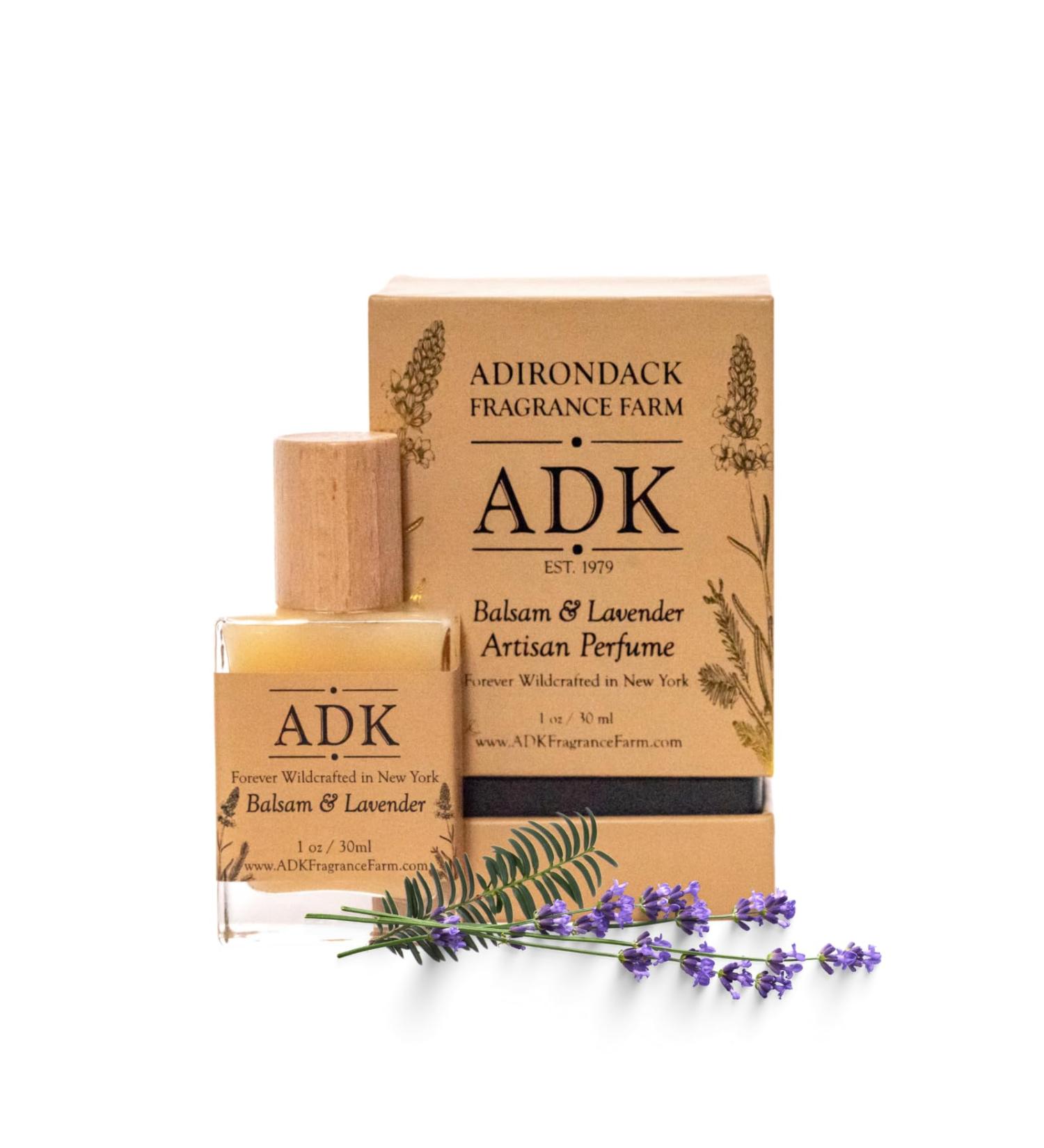 ADK Balsam & Lavender Artisan Perfume Spray 1 oz (30 mL) Natural Hypoallergenic & Clean Perfume for Women & Men with Notes of Lavender Tangerine Vanilla Mint & Balsam Fir 1 Fl Oz (Pack of 1) - Buy Online on GoSupps.com