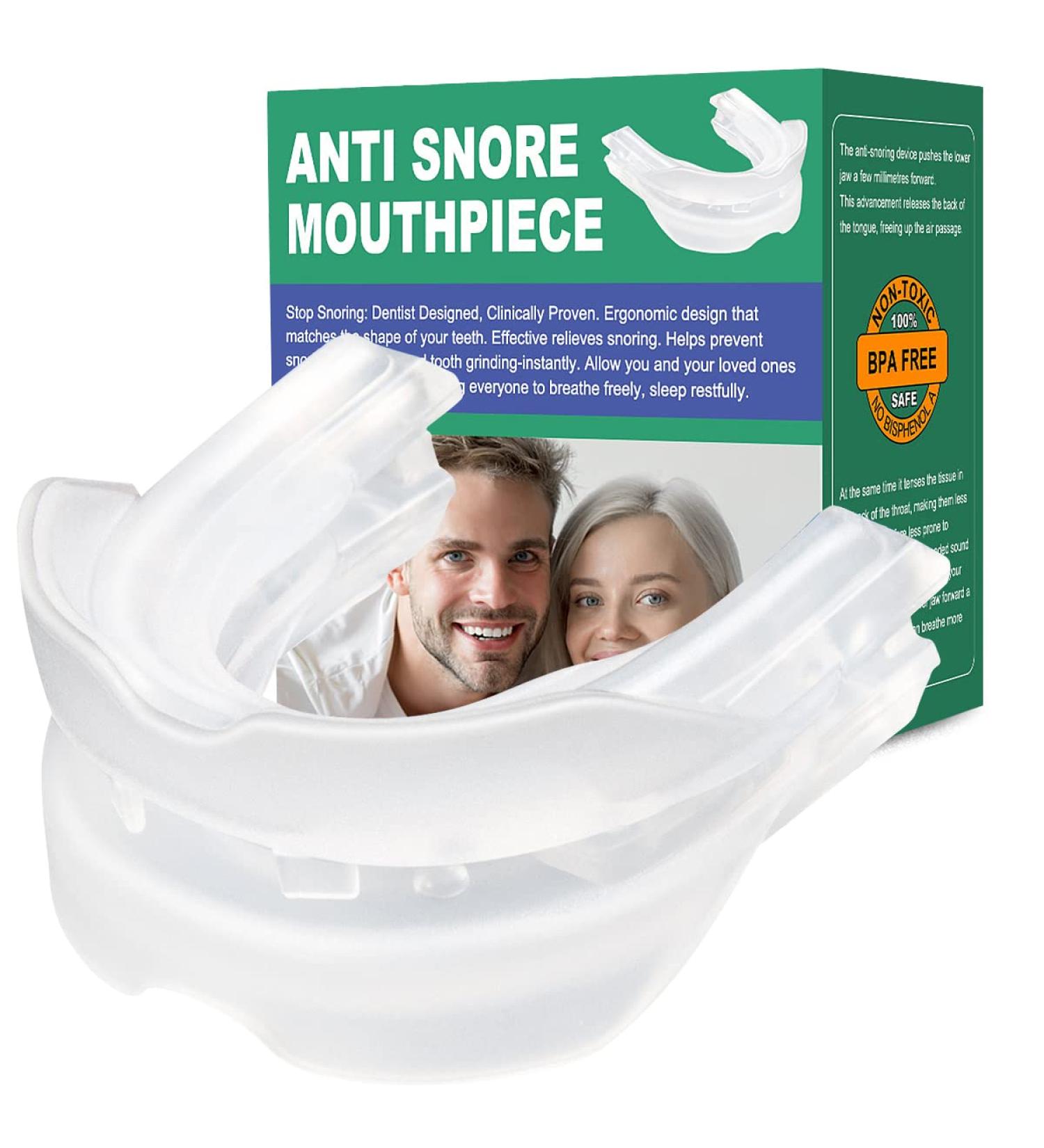 KMIIMET Anti-Snoring Mouthpiece - Comfortable Mouth Guard for Men/Women - Snoring Solution for a Better Night's Sleep - Buy Online on GoSupps.com