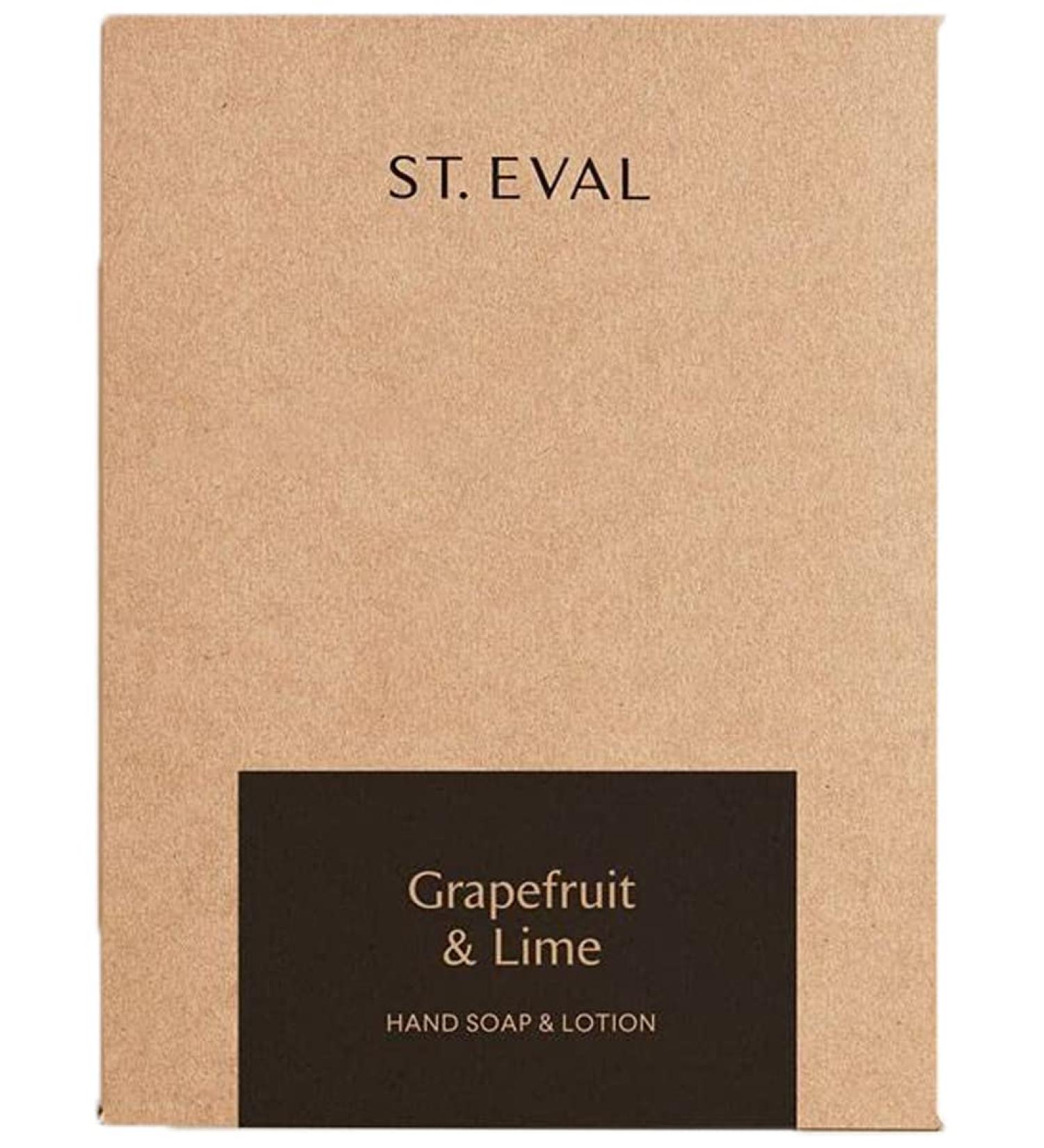 St Eval Grapefruit & Lime Luxurious Hand Wash and Lotion Set