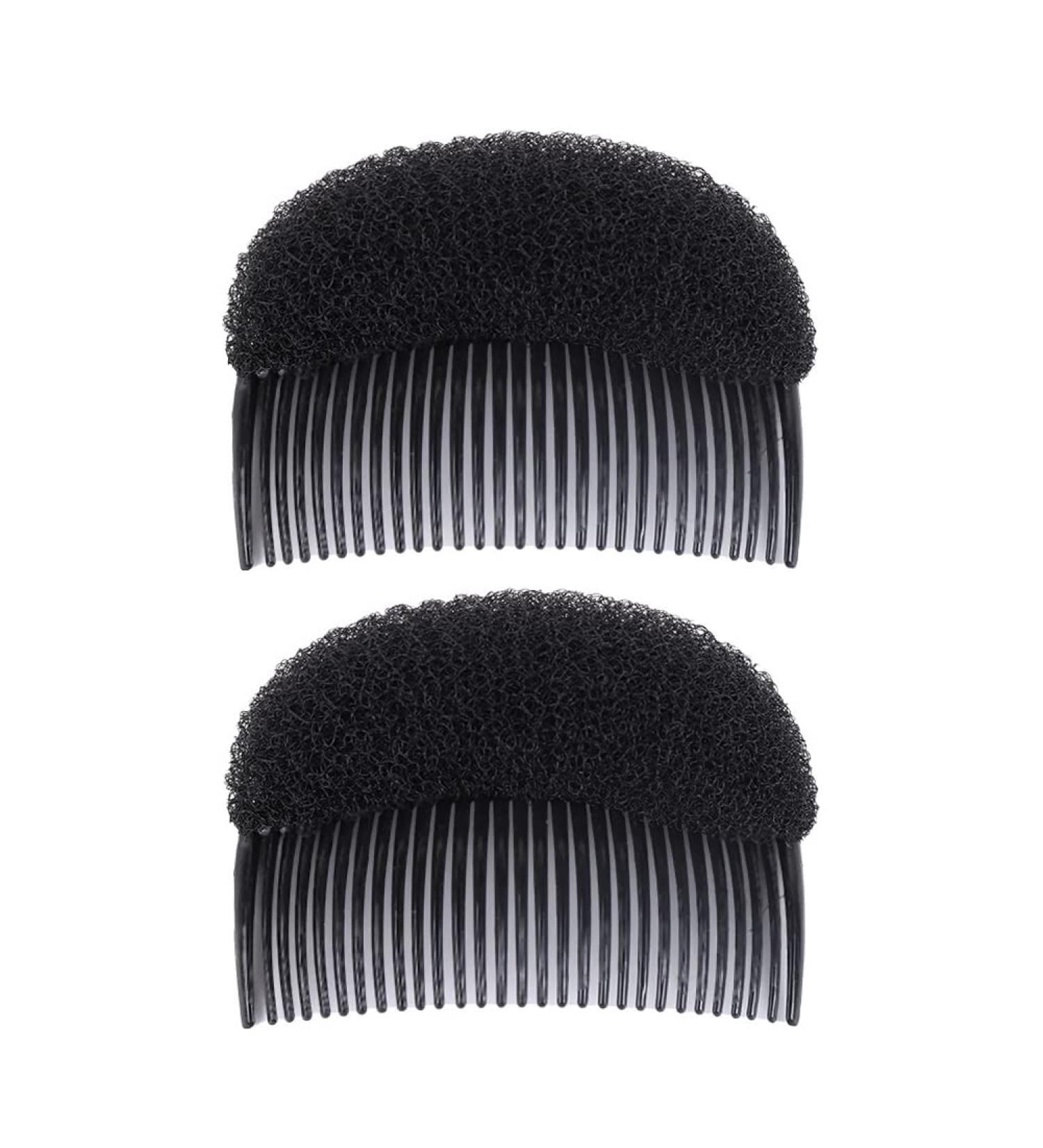 2-Piece Foam Insert Comb - Hair Base Styling Tool for Volume & Extensions | Black Hair Accessories - Buy Online on GoSupps.com