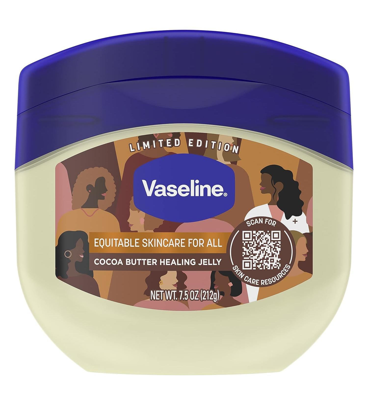 Vaseline Petroleum Jelly with Cocoa Butter 7.5 Oz - Moisturizing Skin Care for All Skin Types | Buy Online - Buy Online on GoSupps.com