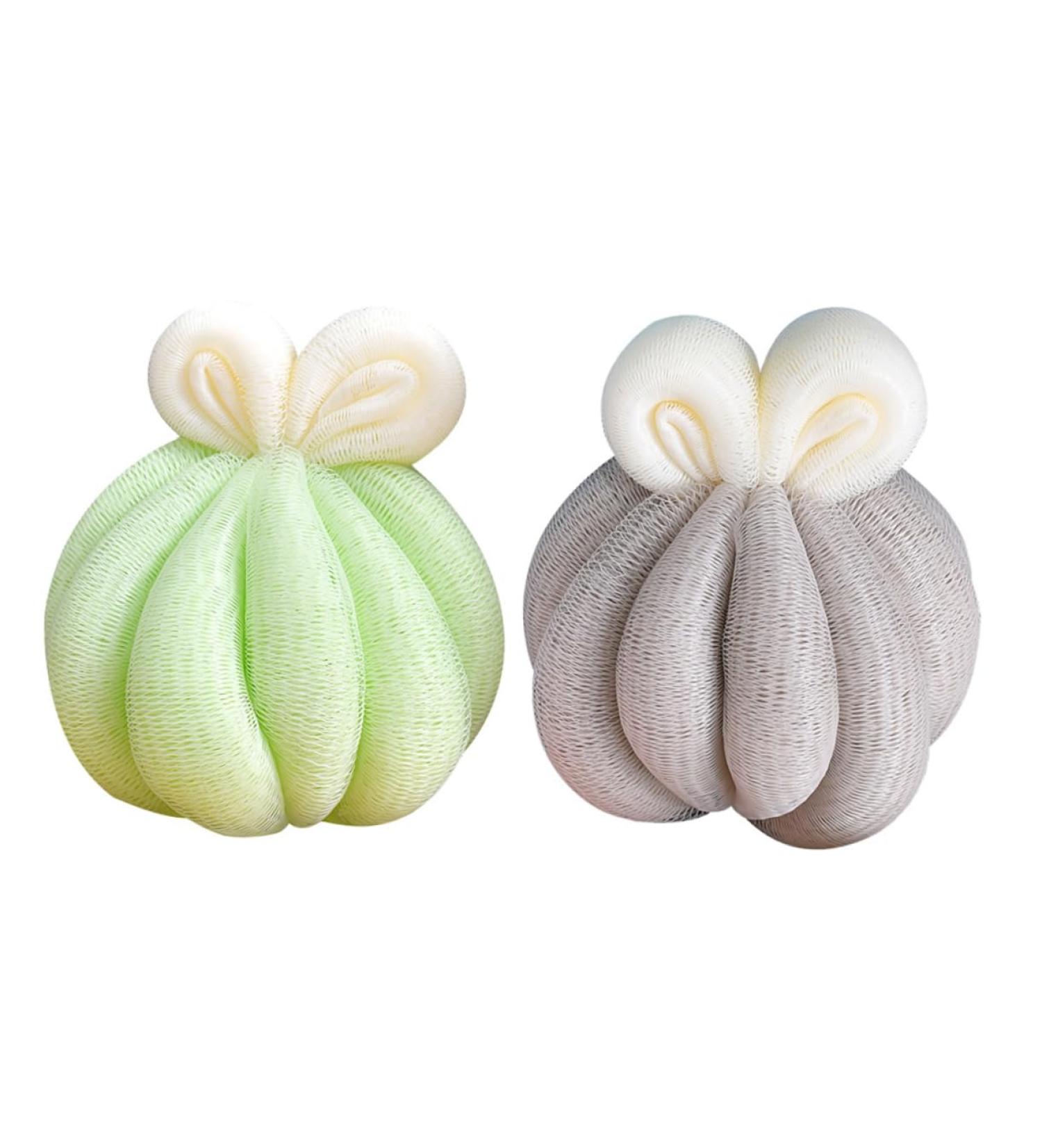 FRCOLOR 2pcs Bath Ball Shower Brush - Premium Bathroom Accessories for Bubble Baths & Scrubbing - Buy Online on GoSupps.com