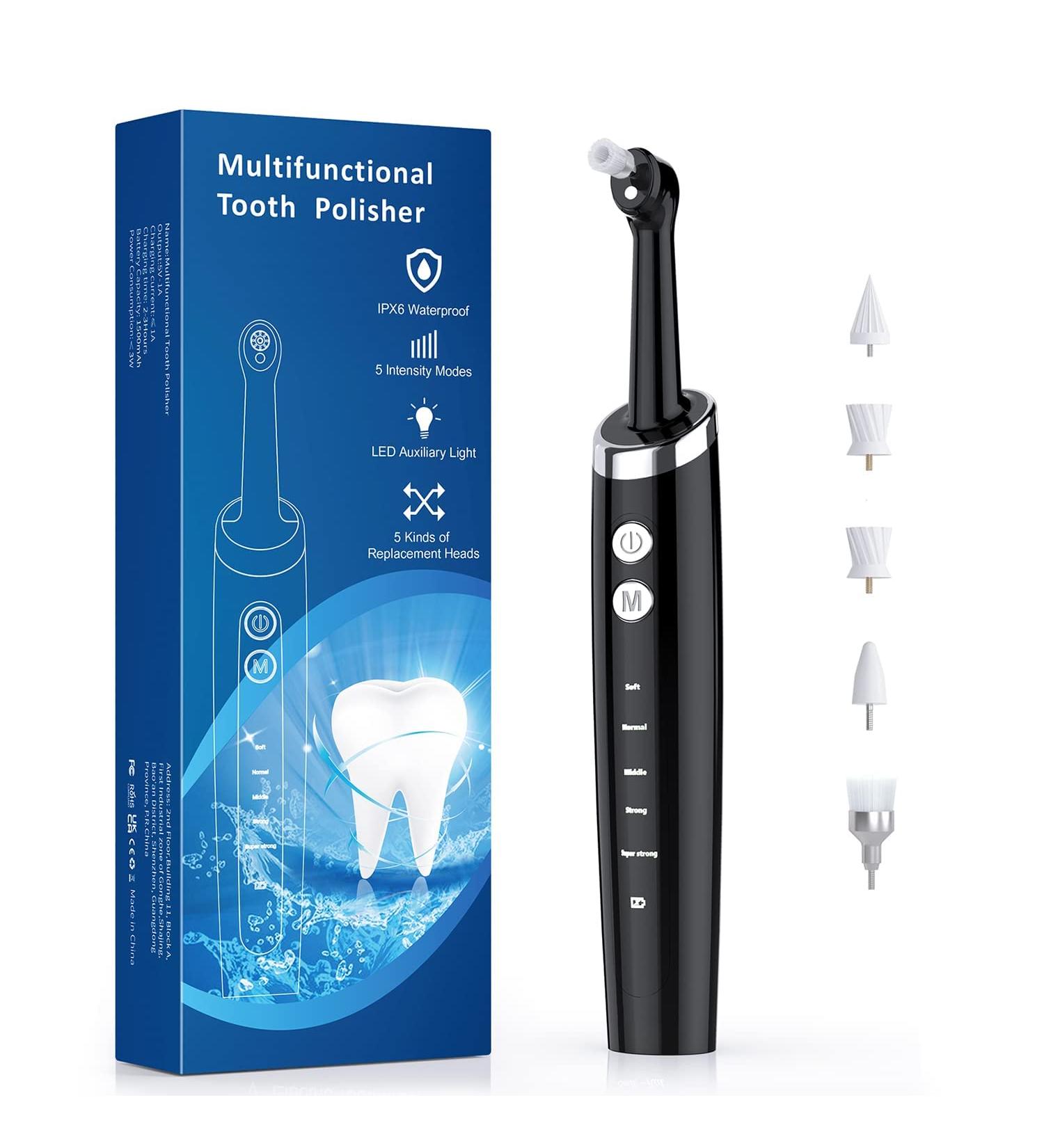 Zoccee Tooth Whitening Set - Professional Teeth Bleaching & Cleaning Kit for Plaque Removal & Polishing - Buy Online on GoSupps.com