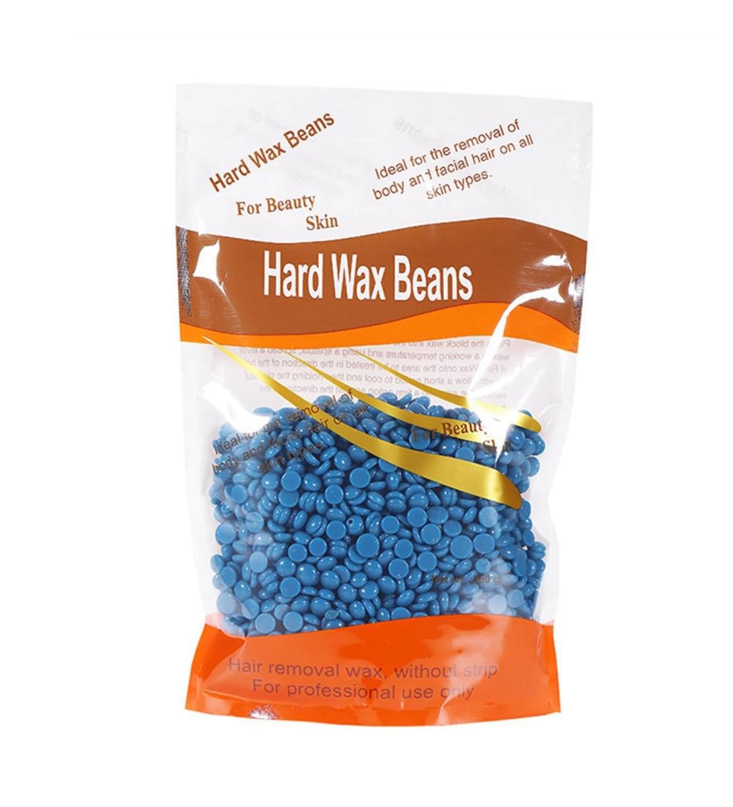 Suoumwa 300g Hard Wax Beans for Hair Removal - Easy to Use Full Body Hot Film Depilatory Pearls for Wax Heaters - Buy Online on GoSupps.com